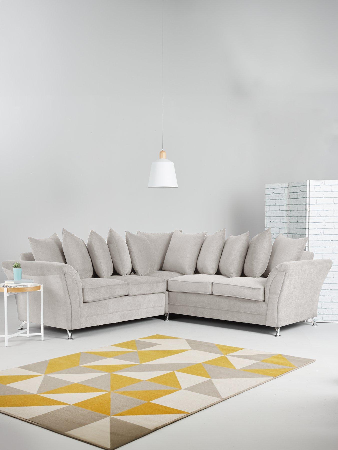 undefined Dury Fabric Corner Group Scatter Back Sofa - FSC® Certified