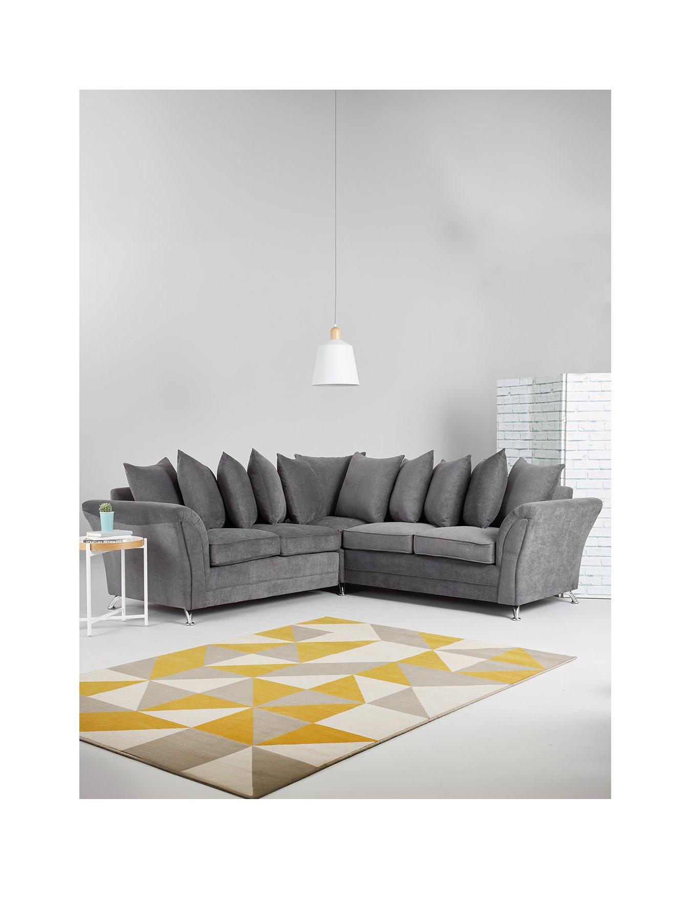 Image 1 of 6 of The Very Collection Dury Fabric Corner Group Scatter Back Sofa&nbsp;- FSC&reg; Certified