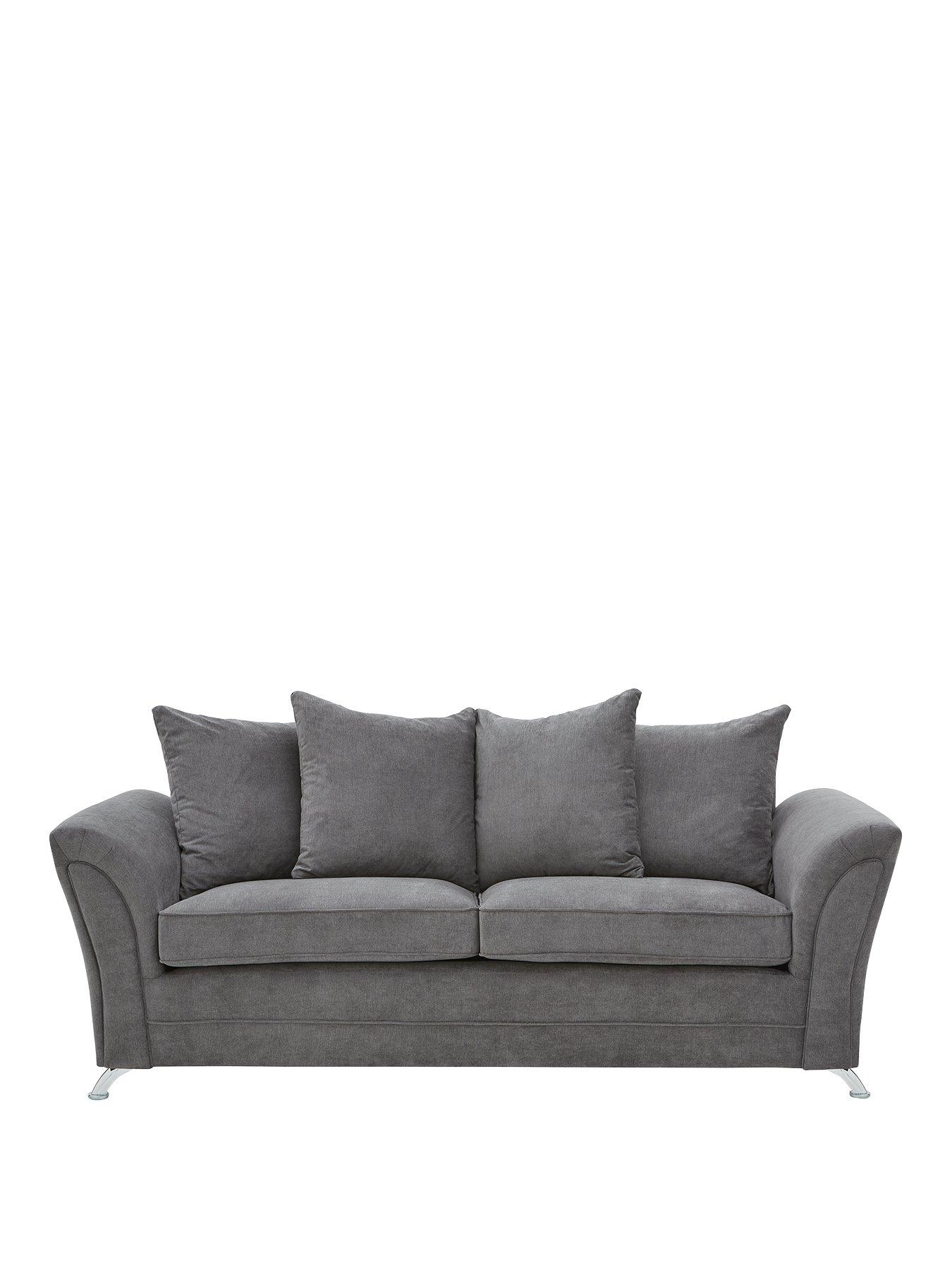 Image 2 of 5 of Very Home Dury Fabric 3 Seater Scatter Back Sofa&nbsp;- FSC&reg; Certified