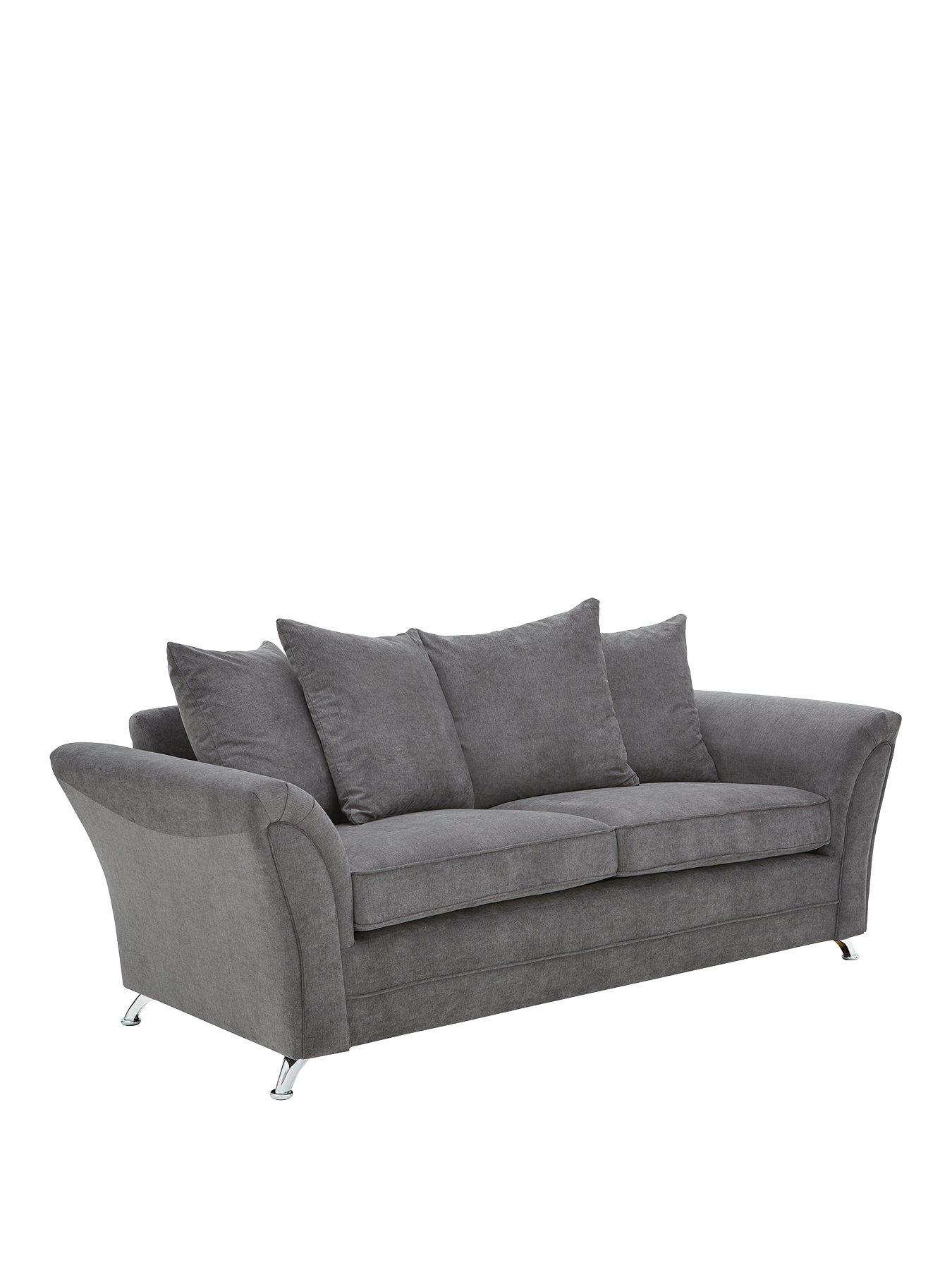 Image 3 of 5 of Very Home Dury Fabric 3 Seater Scatter Back Sofa&nbsp;- FSC&reg; Certified
