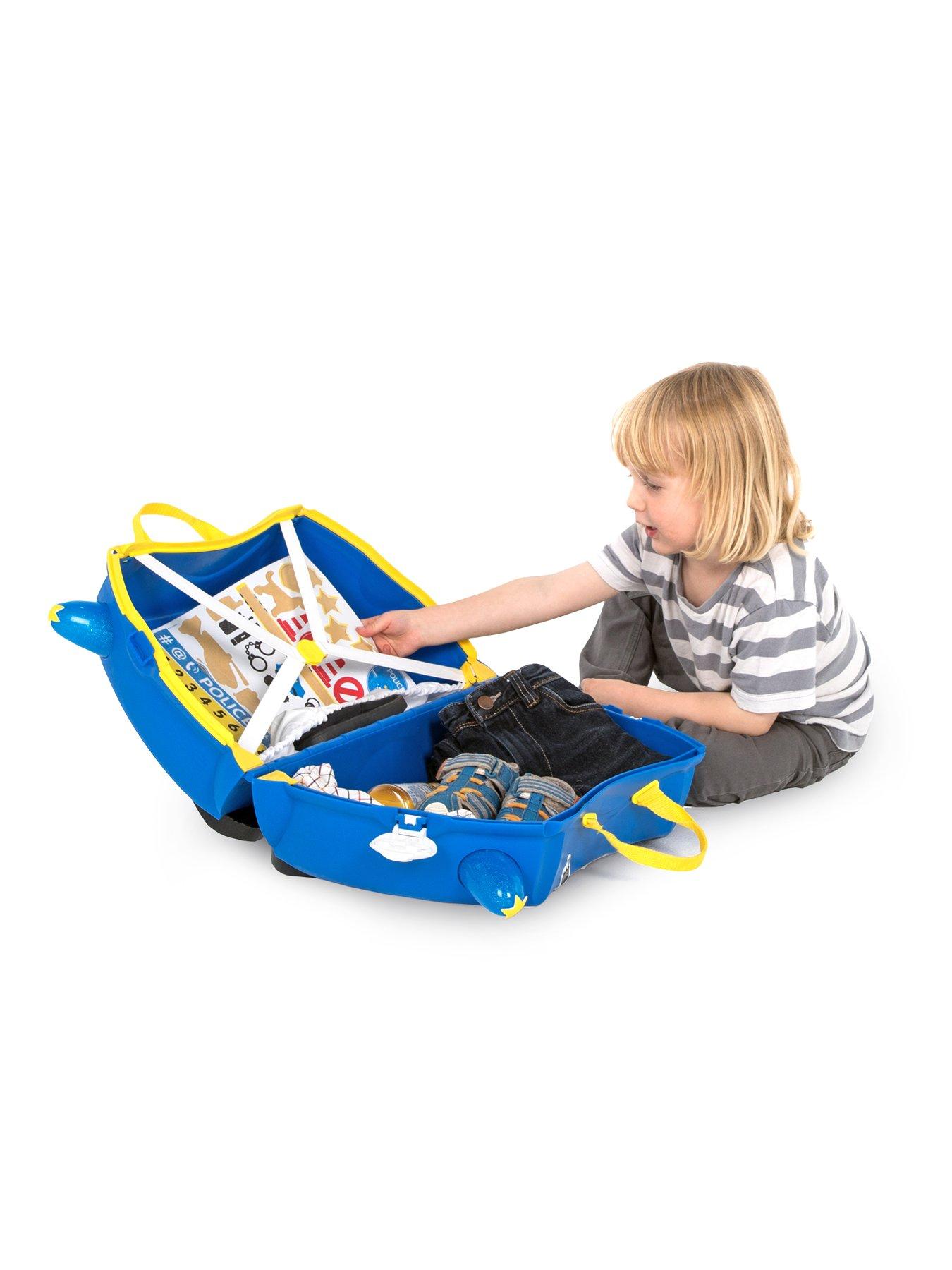 Image 3 of 8 of trunki Trunki Ride-On Suitcase - Percy The Policecar