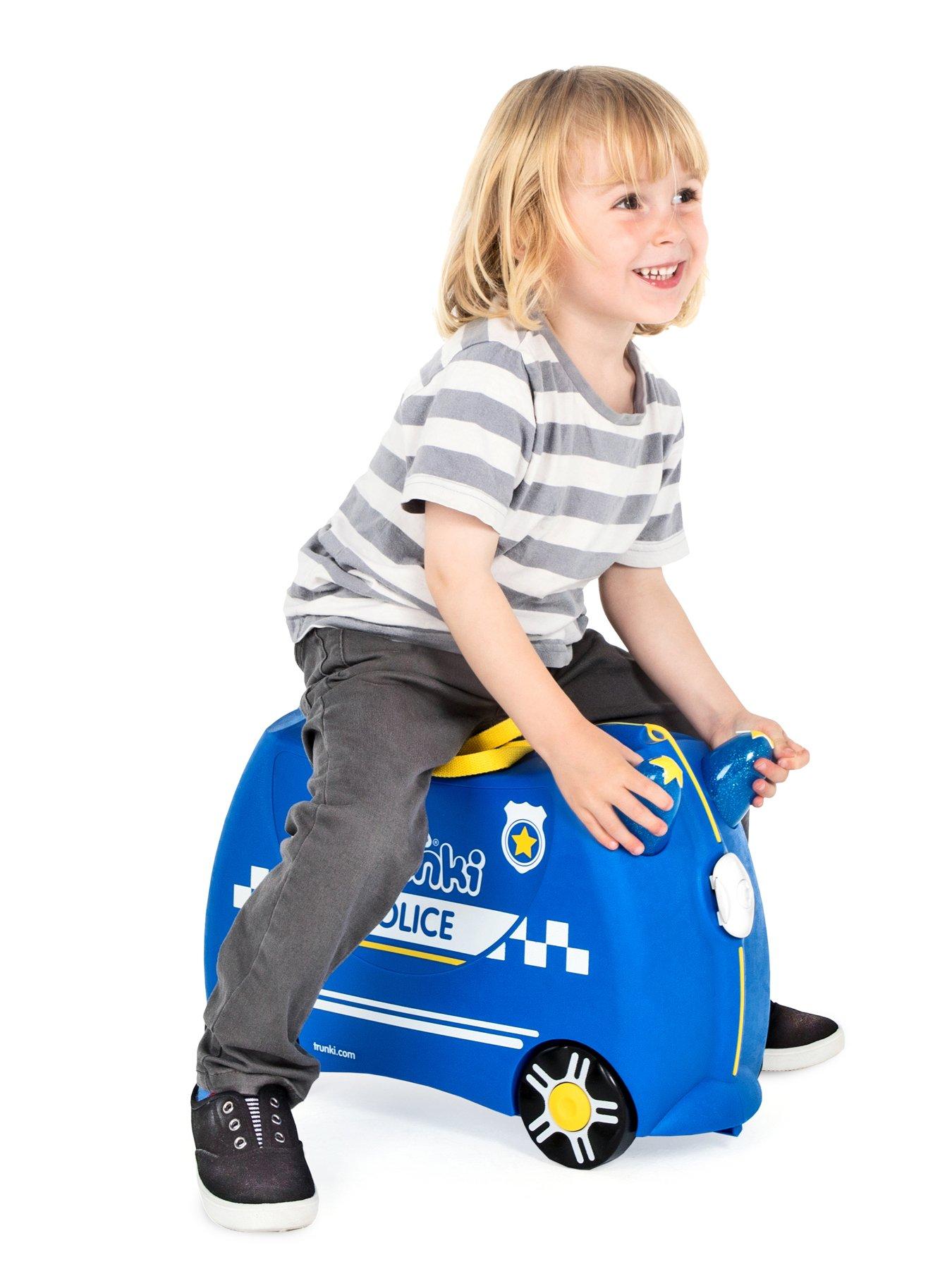 Image 4 of 8 of trunki Trunki Ride-On Suitcase - Percy The Policecar
