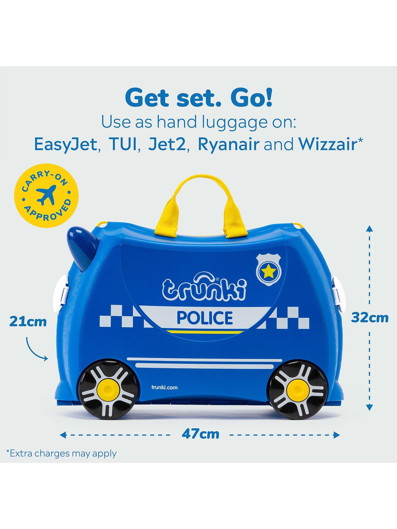 Image 6 of 8 of trunki Trunki Ride-On Suitcase - Percy The Policecar