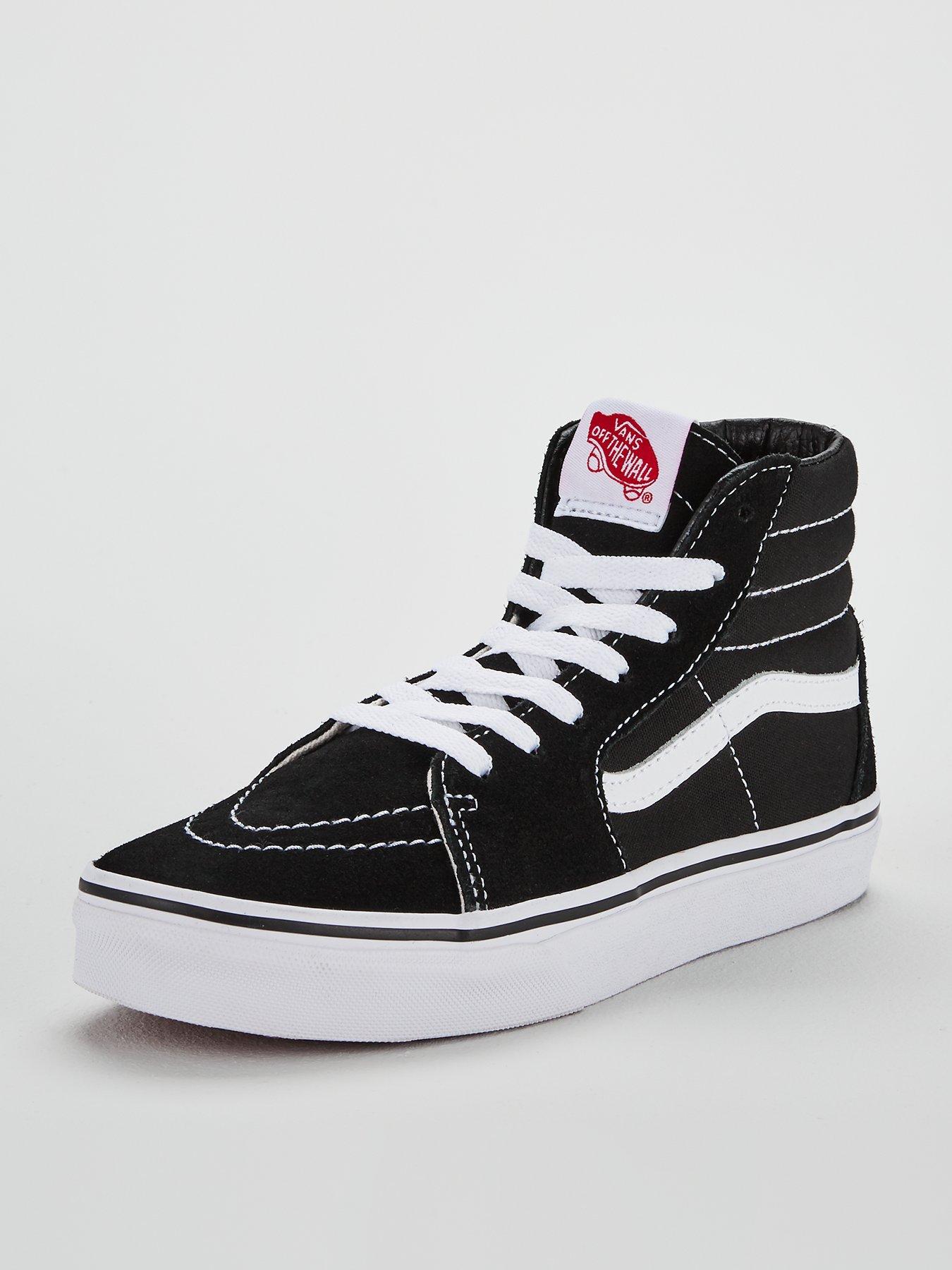 vans-sk8-hi-nbspchildrens-unisex-hi-top-trainers-blackwhitefront