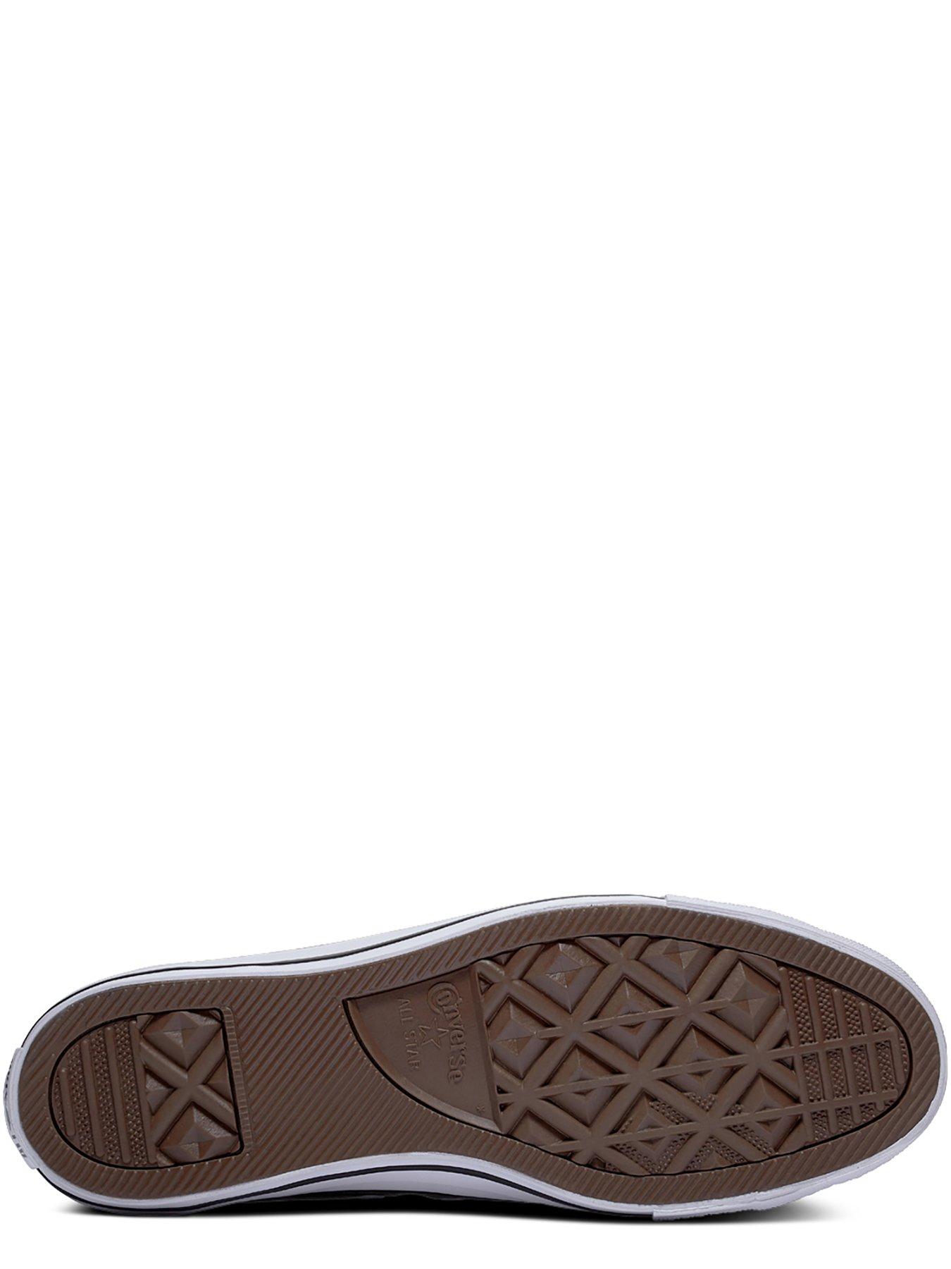 Image 5 of 6 of Converse Mens Leather Ox Trainers - Black