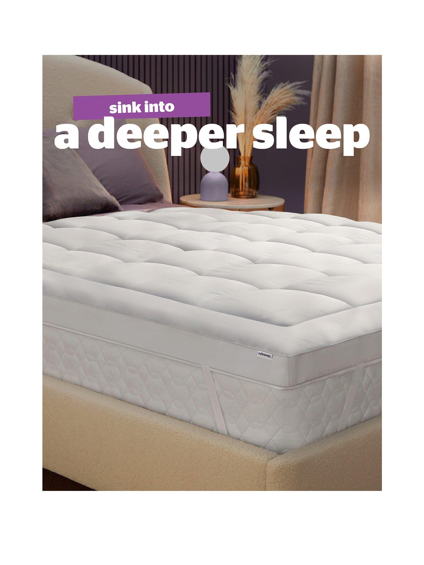 Image 2 of 7 of Silentnight Luxury Ultimate Deep Sleep 1000 Extra Deep 10cm Mattress Topper