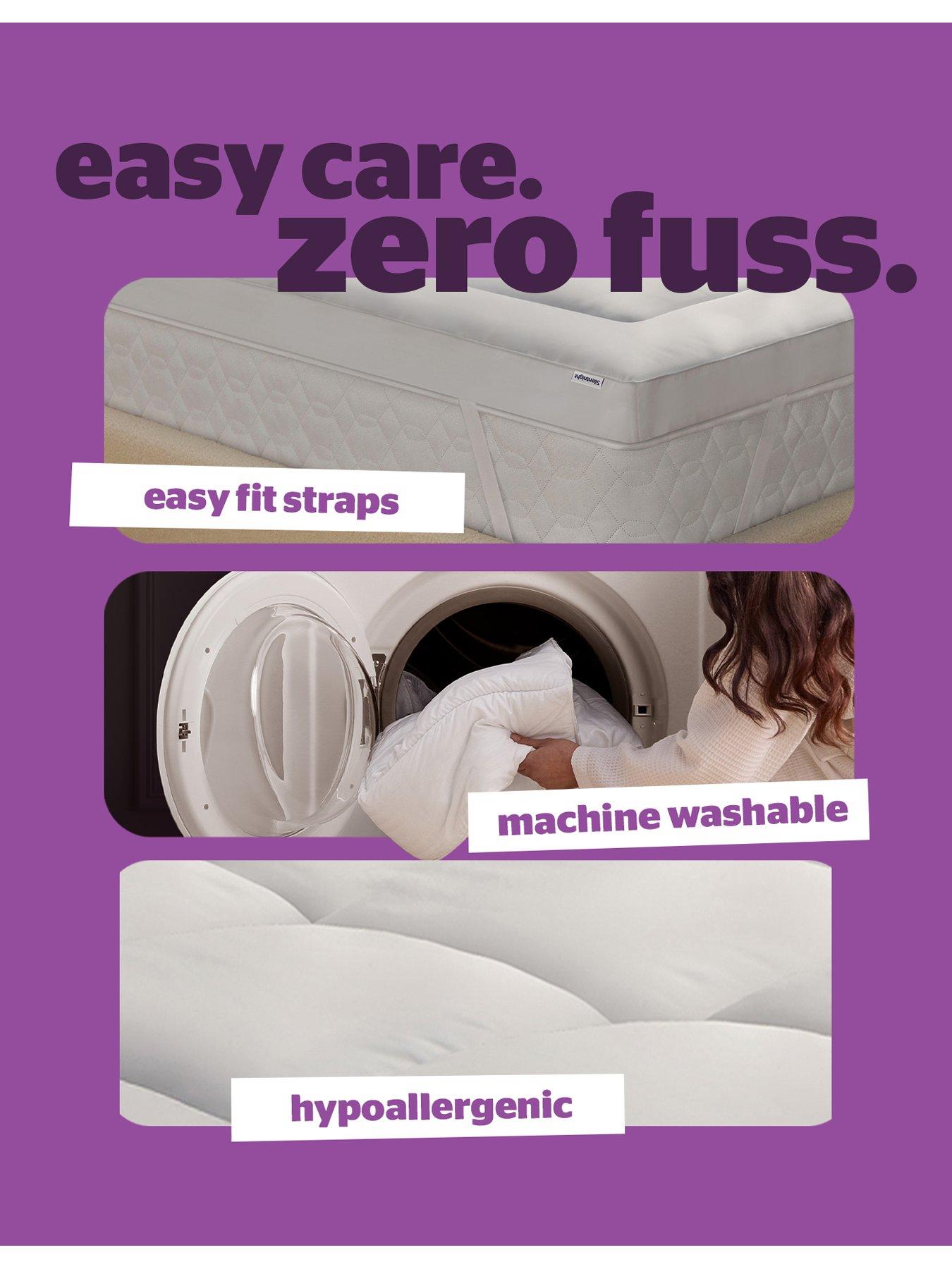 Image 6 of 7 of Silentnight Luxury Ultimate Deep Sleep 1000 Extra Deep 10cm Mattress Topper