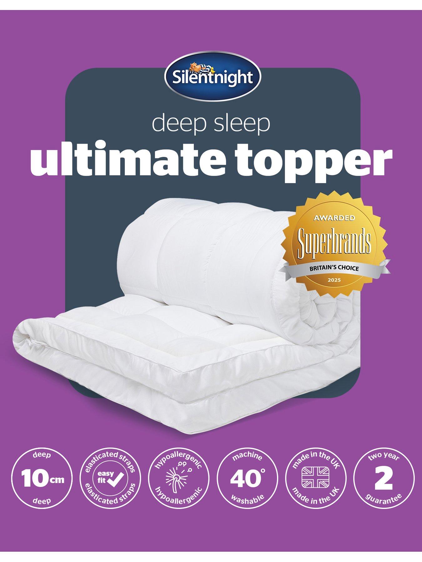 Image 7 of 7 of Silentnight Luxury Ultimate Deep Sleep 1000 Extra Deep 10cm Mattress Topper