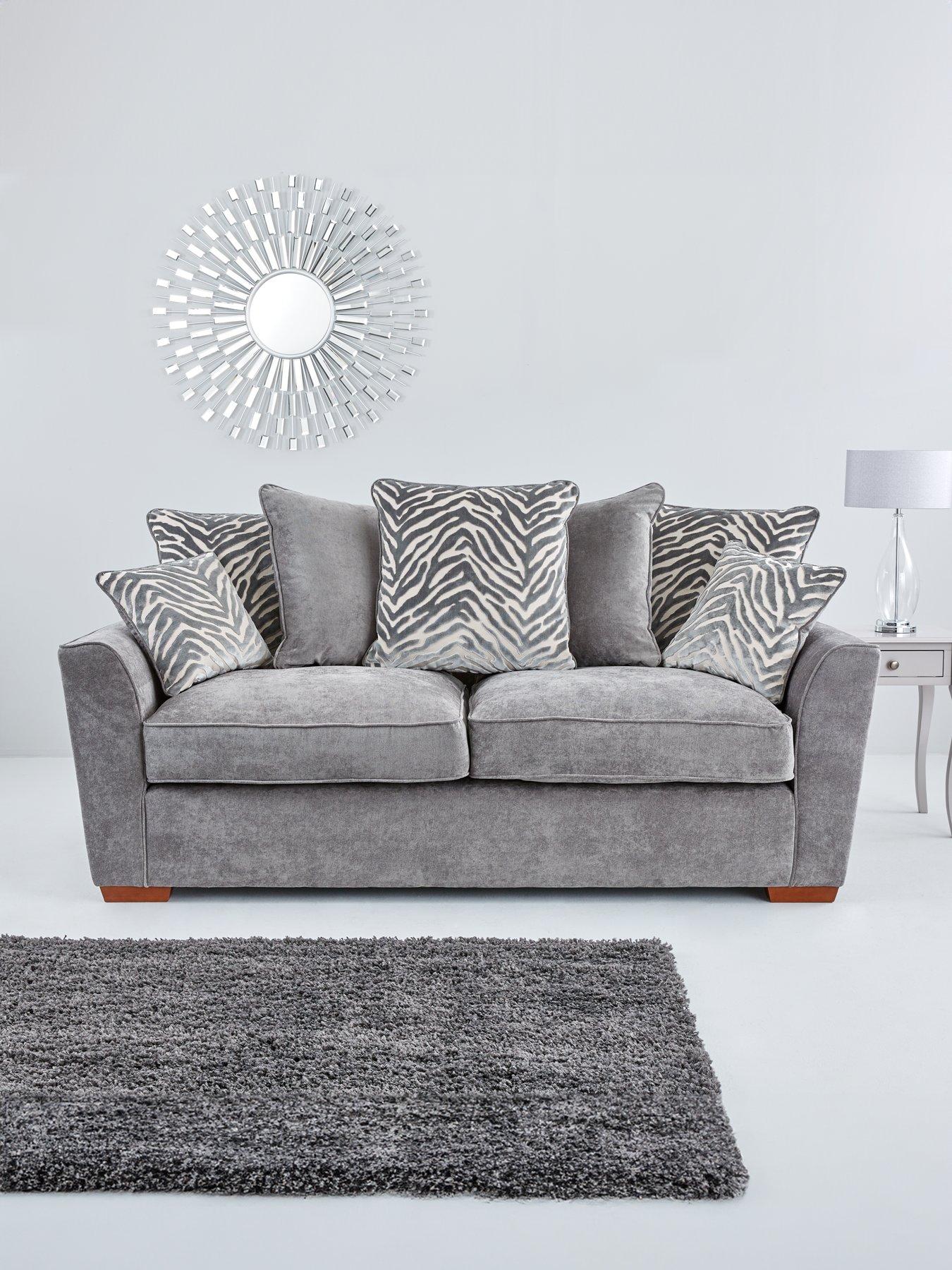 Very Home Kingston 3 Seater Scatter Back Sofa - Made to Order in the UK