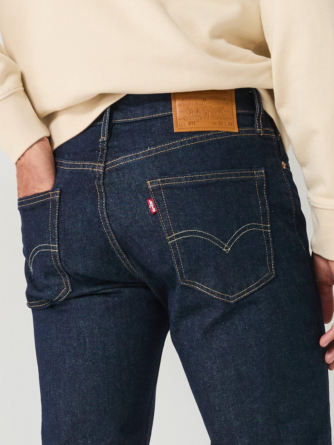 Image 4 of 4 of Levi's 511 Slim Fit Jeans - Dark Blue