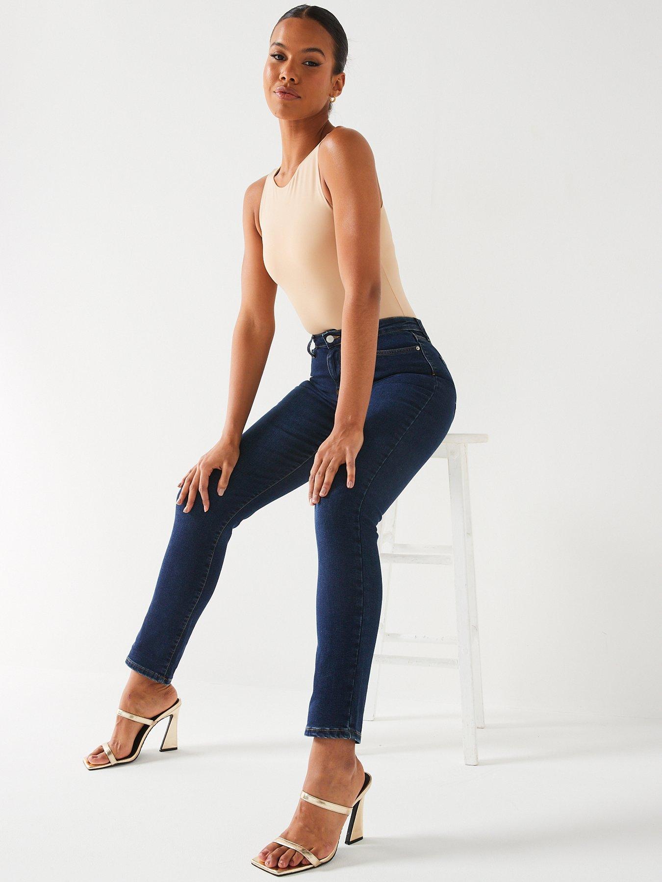Image 5 of 6 of Everyday Isabelle High Rise Slim Leg Jean - Dark Wash
