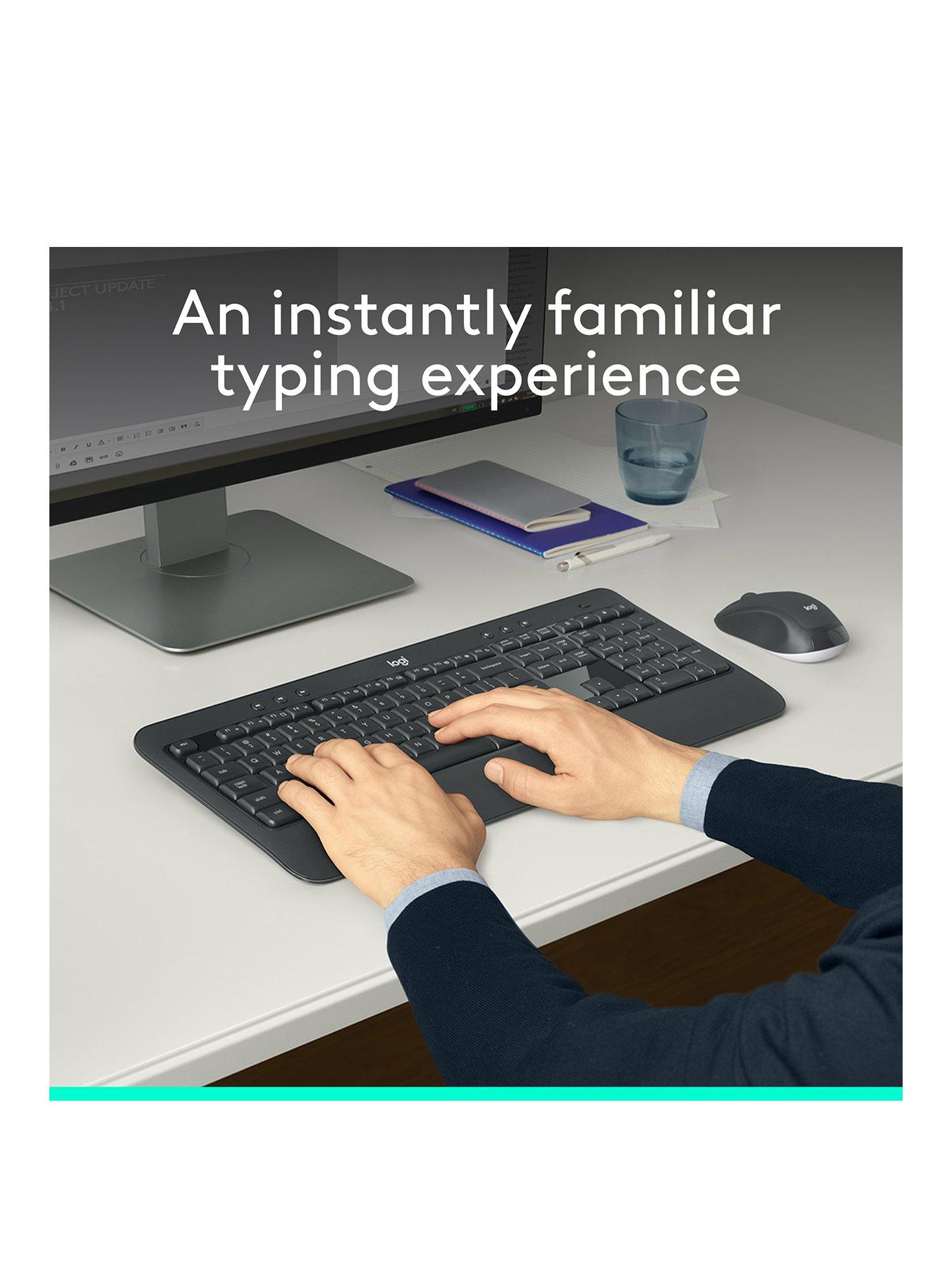 Image 2 of 8 of Logitech MK540 ADVANCED Wireless Keyboard and Mouse combo