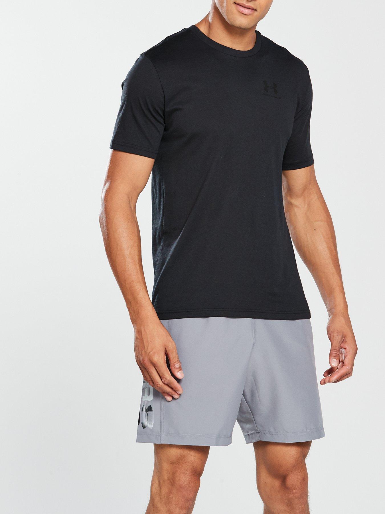 Image 1 of 4 of UNDER ARMOUR Training&nbsp;Sportstyle Left Chest Logo T-Shirt - Black