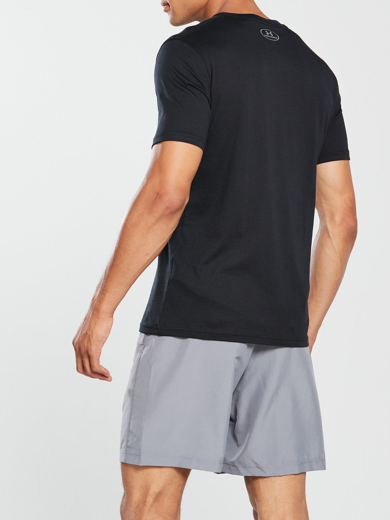 Image 2 of 4 of UNDER ARMOUR Training&nbsp;Sportstyle Left Chest Logo T-Shirt - Black