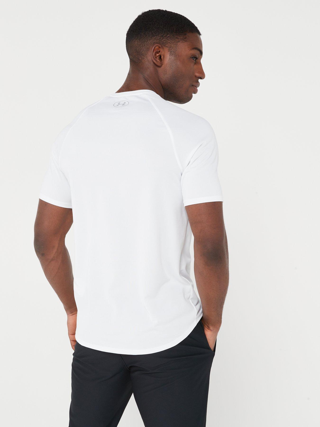 Image 2 of 4 of UNDER ARMOUR Training Tech 2.0 T-Shirt - White