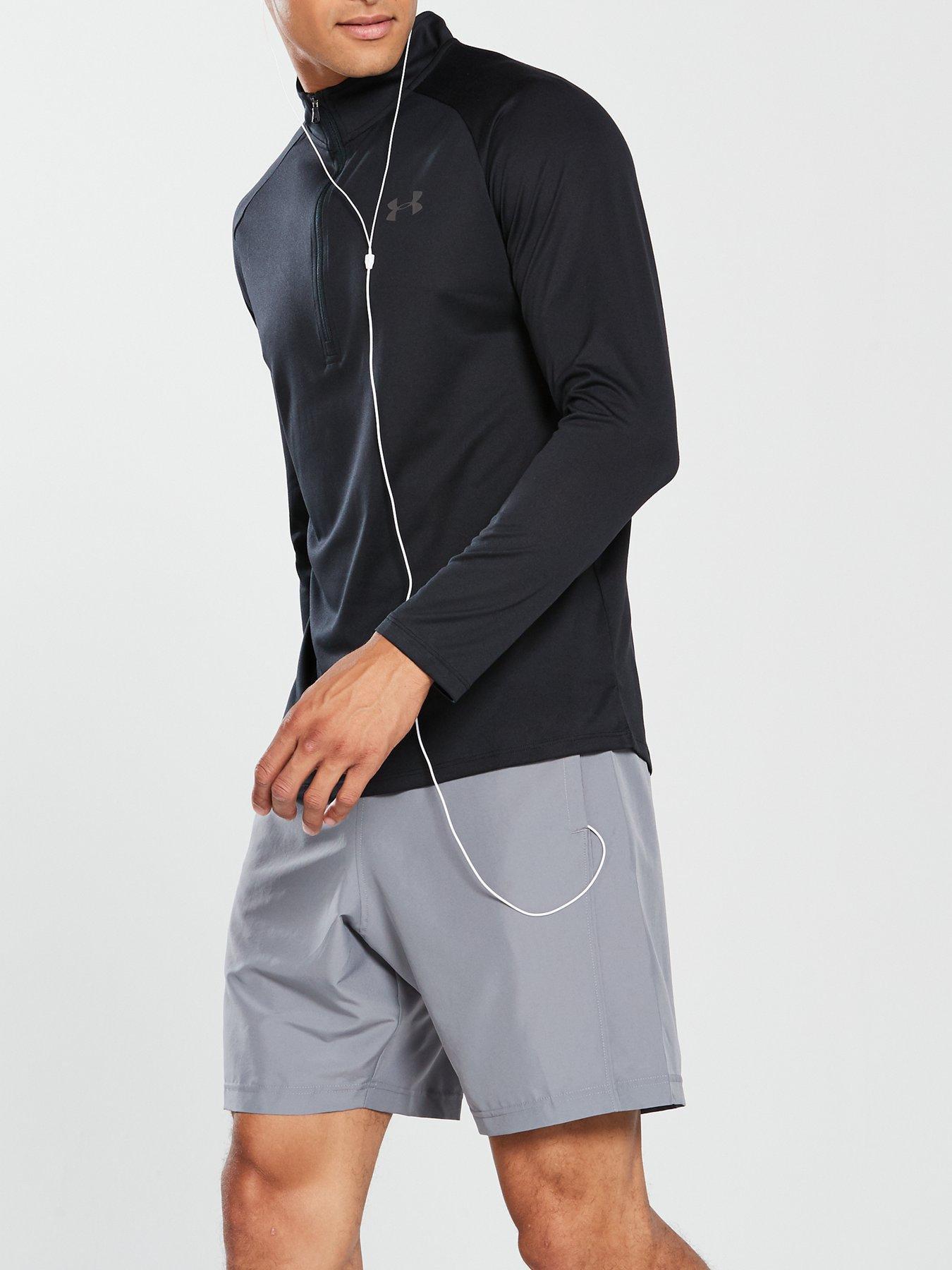 under-armour-training-tech-20-12-zip-top-black