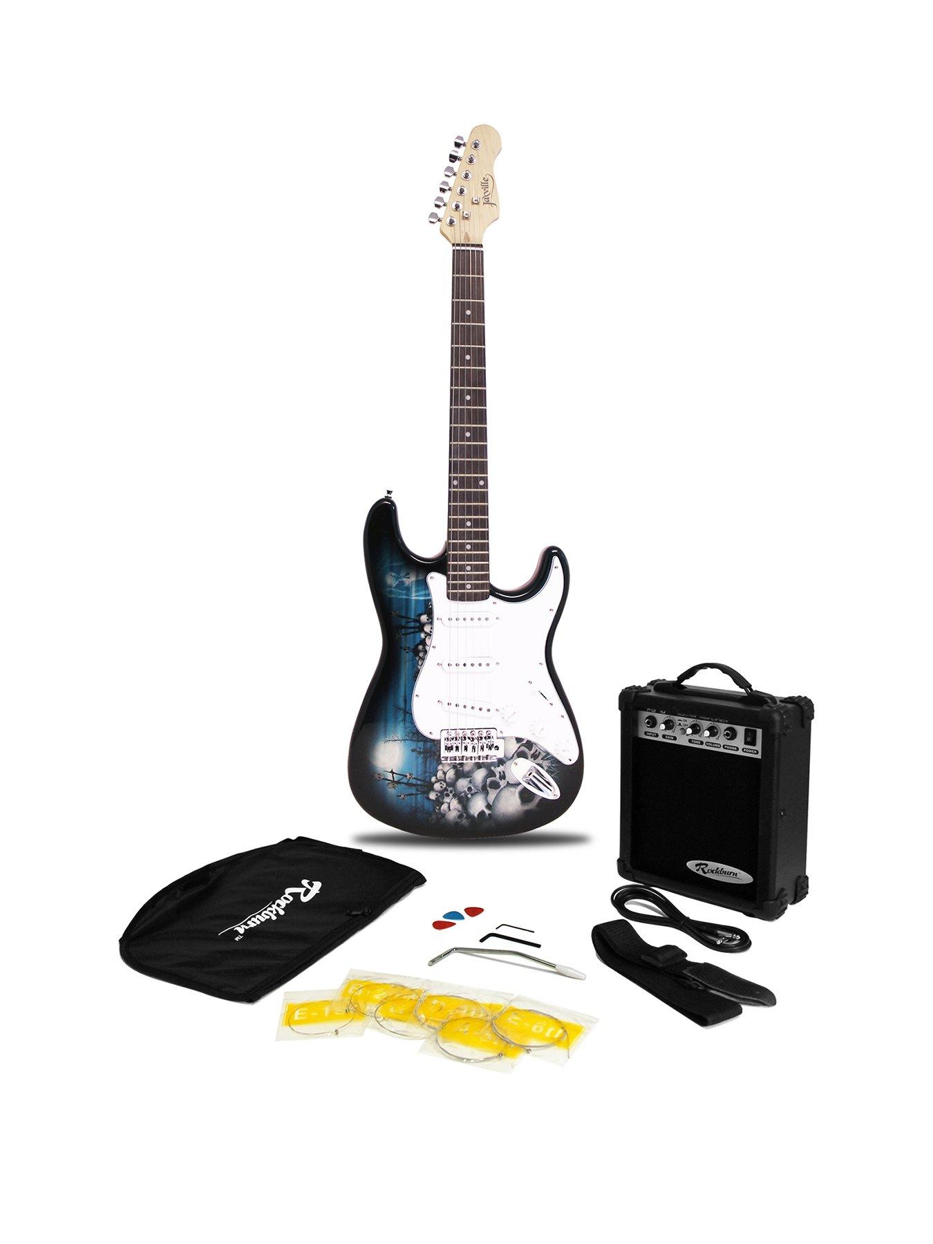undefined Jaxville Custom Design Electric Guitar Package - Reaper