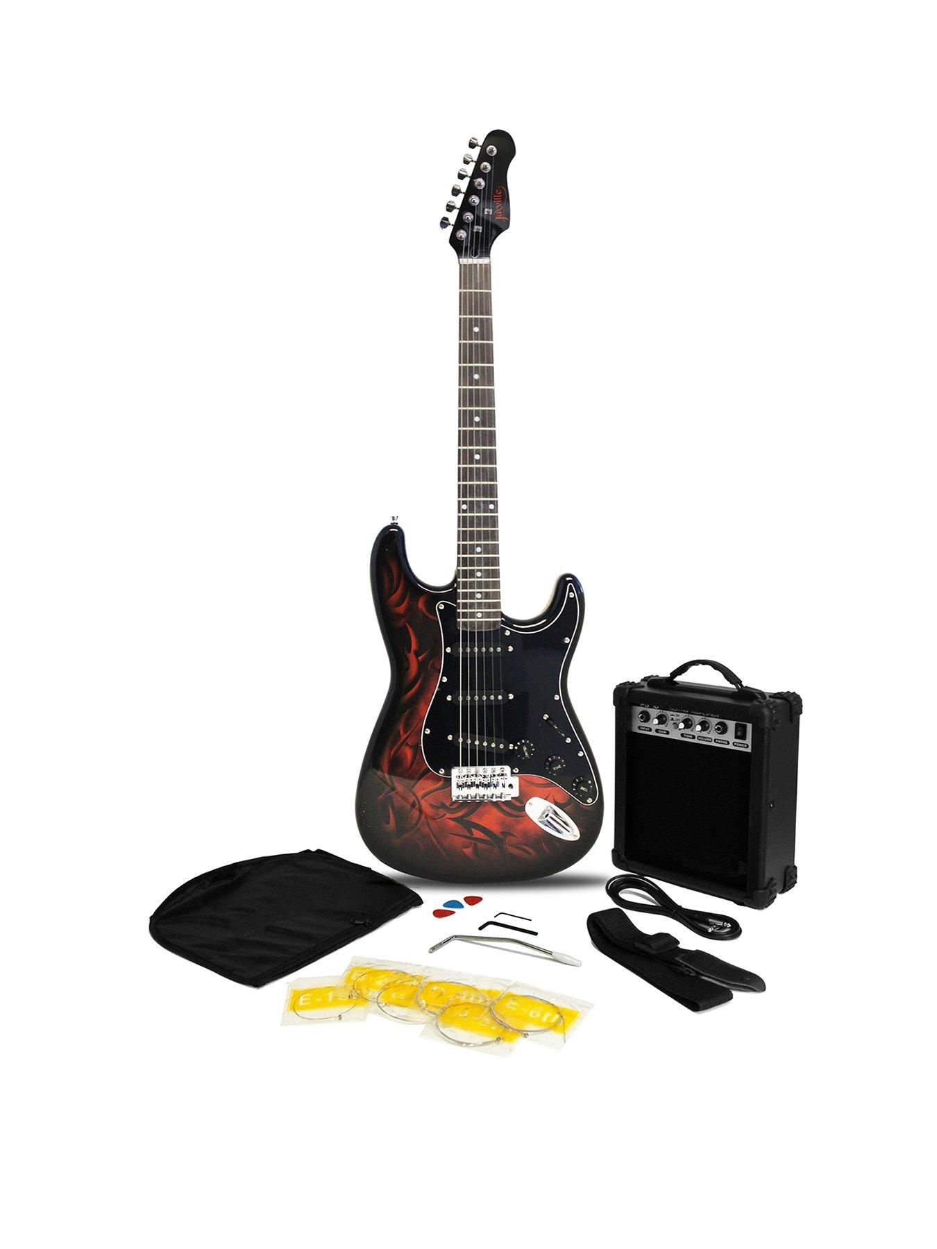 undefined Jaxville Custom Design Electric Guitar Package - Demon