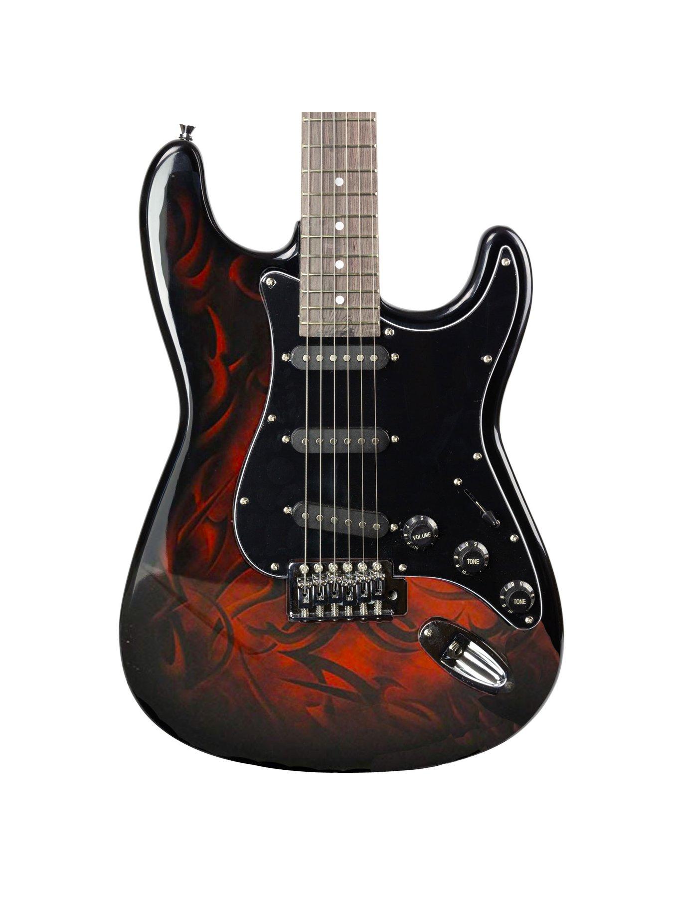 Image 4 of 5 of RockJam Jaxville Custom Design Electric Guitar Package - Demon