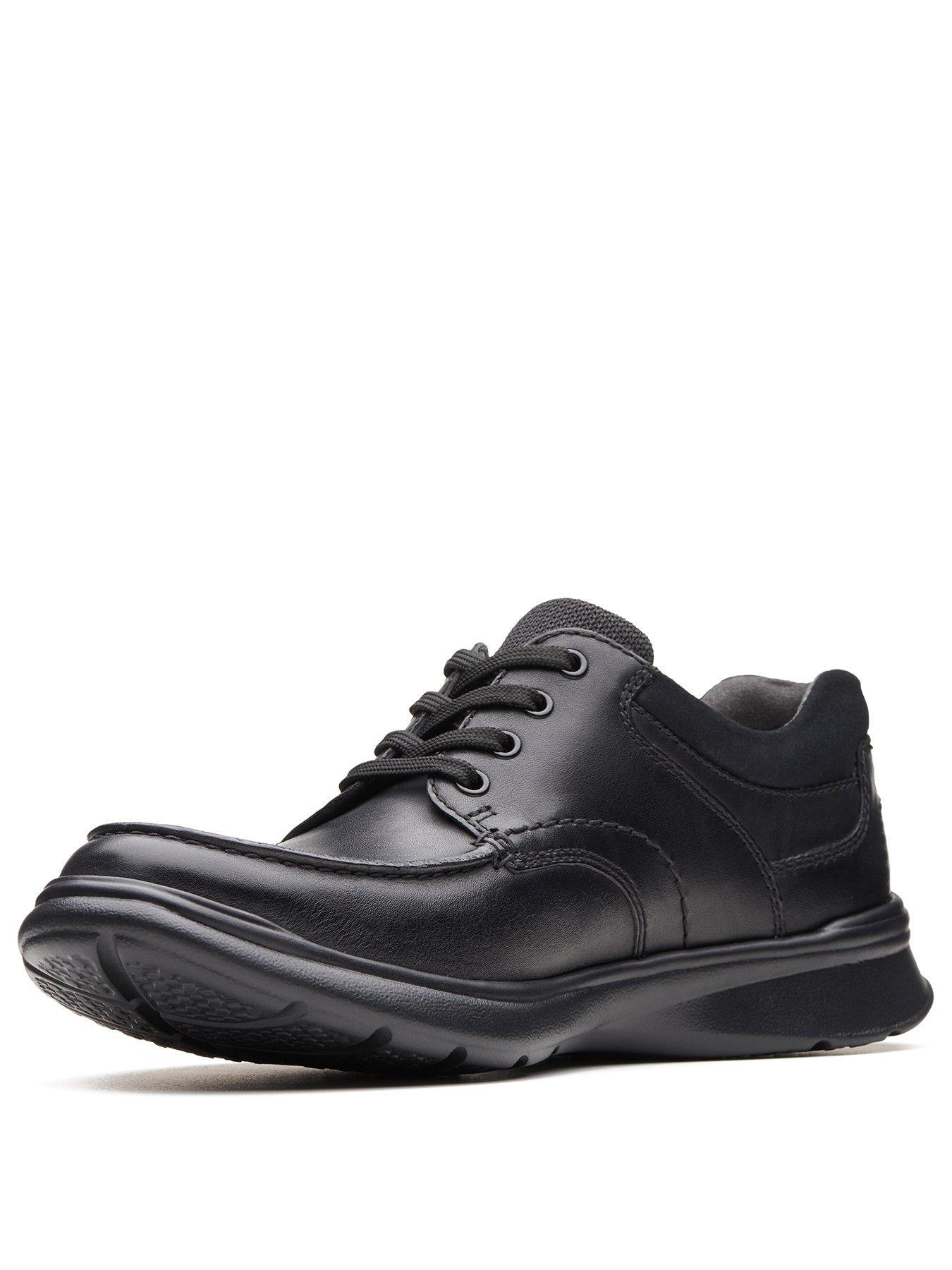 Recensent Geplooid leeuwerik Clarks Cotrell Edge Wide Fit Shoes - Black | Very Ireland