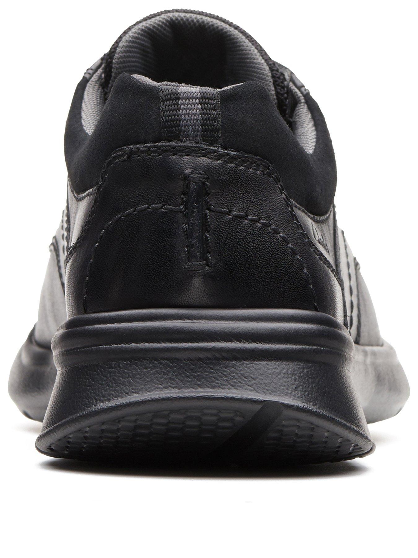 Image 2 of 4 of Clarks Wide Fit Cotrell Edge Formal Lace Up Shoes - Black