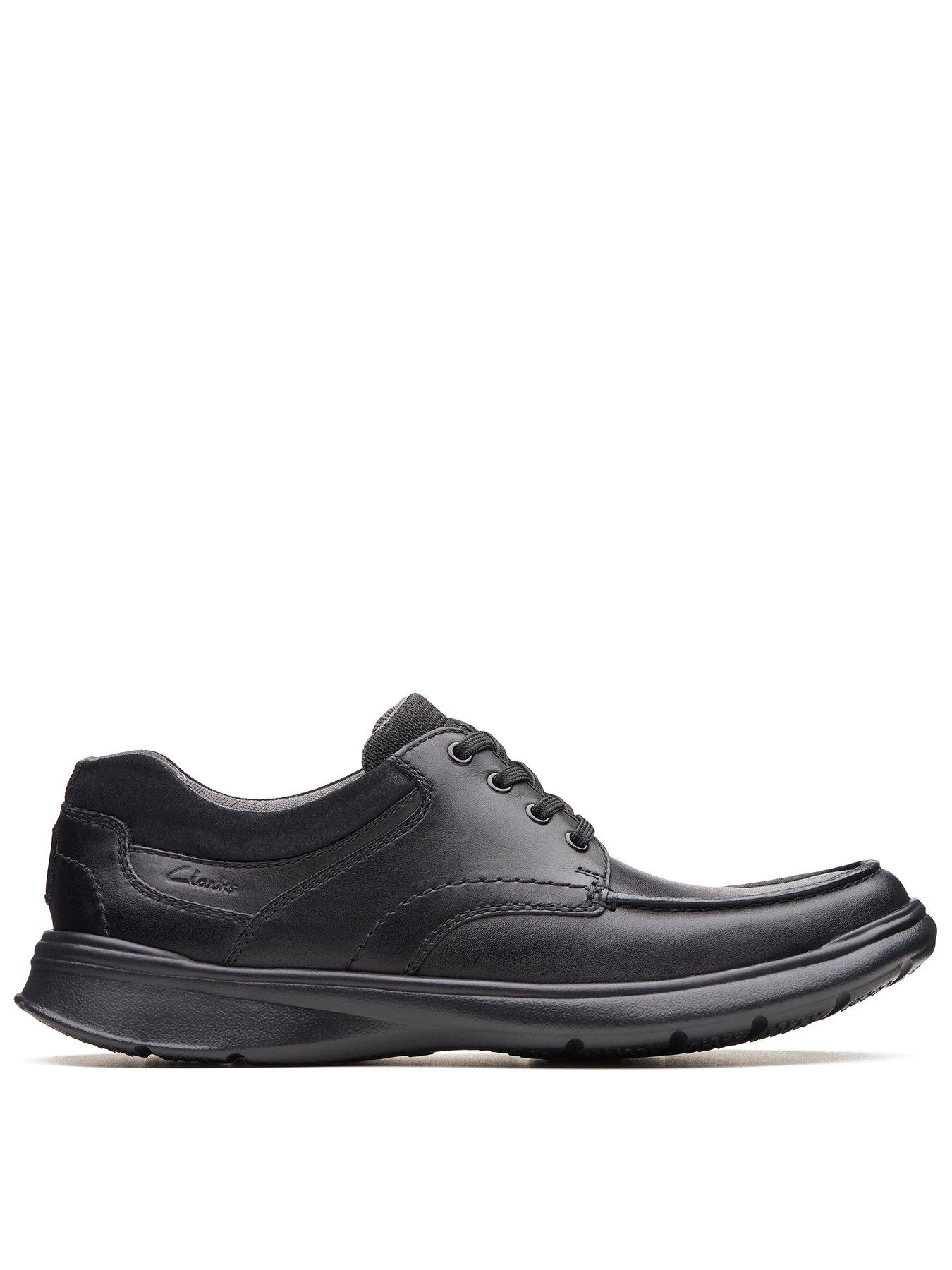 Image 3 of 4 of Clarks Wide Fit Cotrell Edge Formal Lace Up Shoes - Black