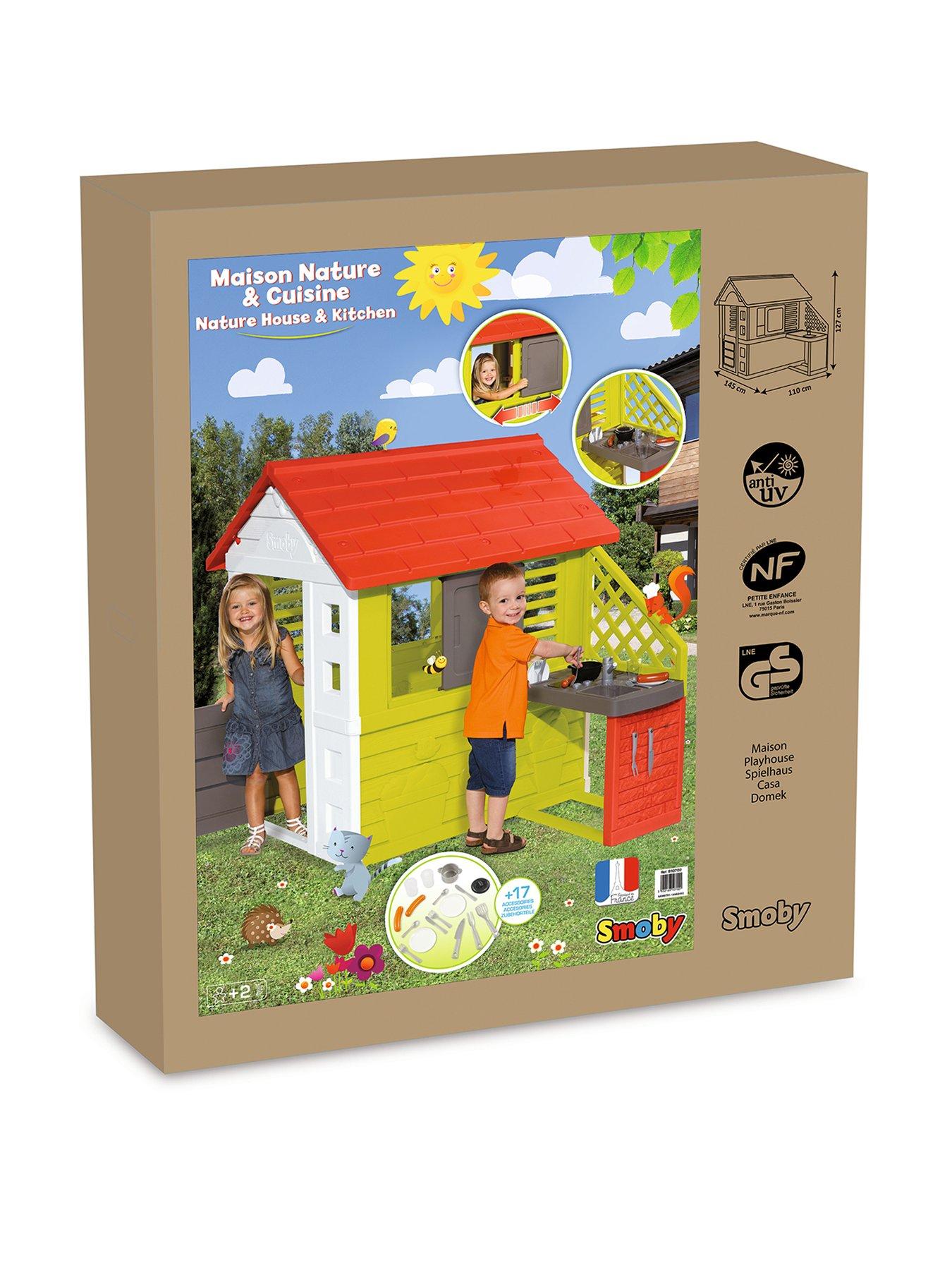 Smoby playhouse and store kitchen