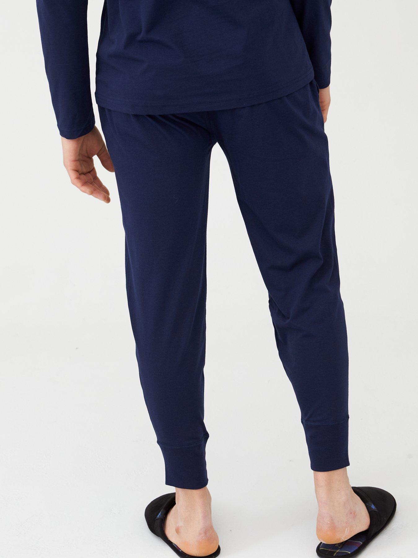 polo-ralph-lauren-lightweight-cuffed-lounge-pants-navystillFront