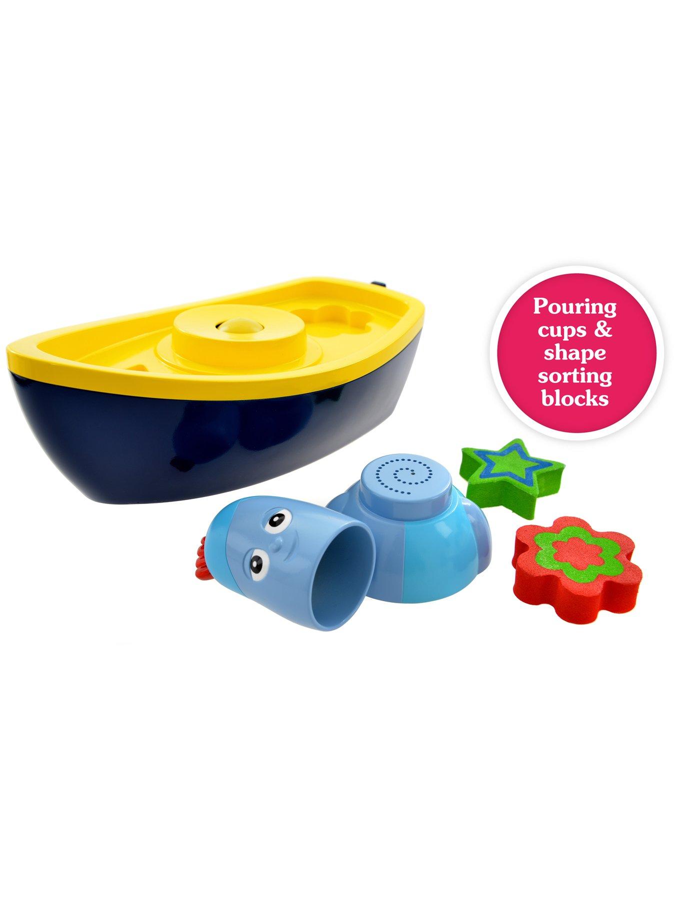 Image 5 of 6 of In The Night Garden Iggle Piggle's Lightshow Bath Time Boat Toy