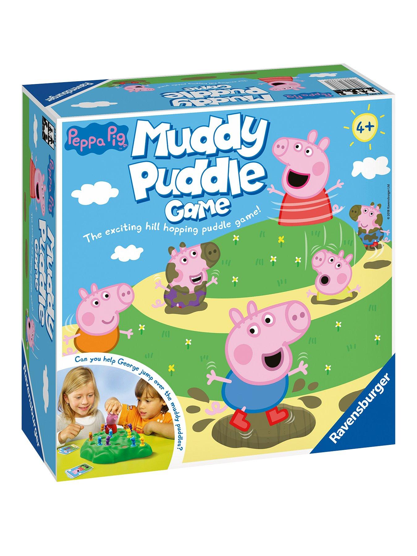 undefined Ravensburger Peppa Pigs Muddy Puddles Game