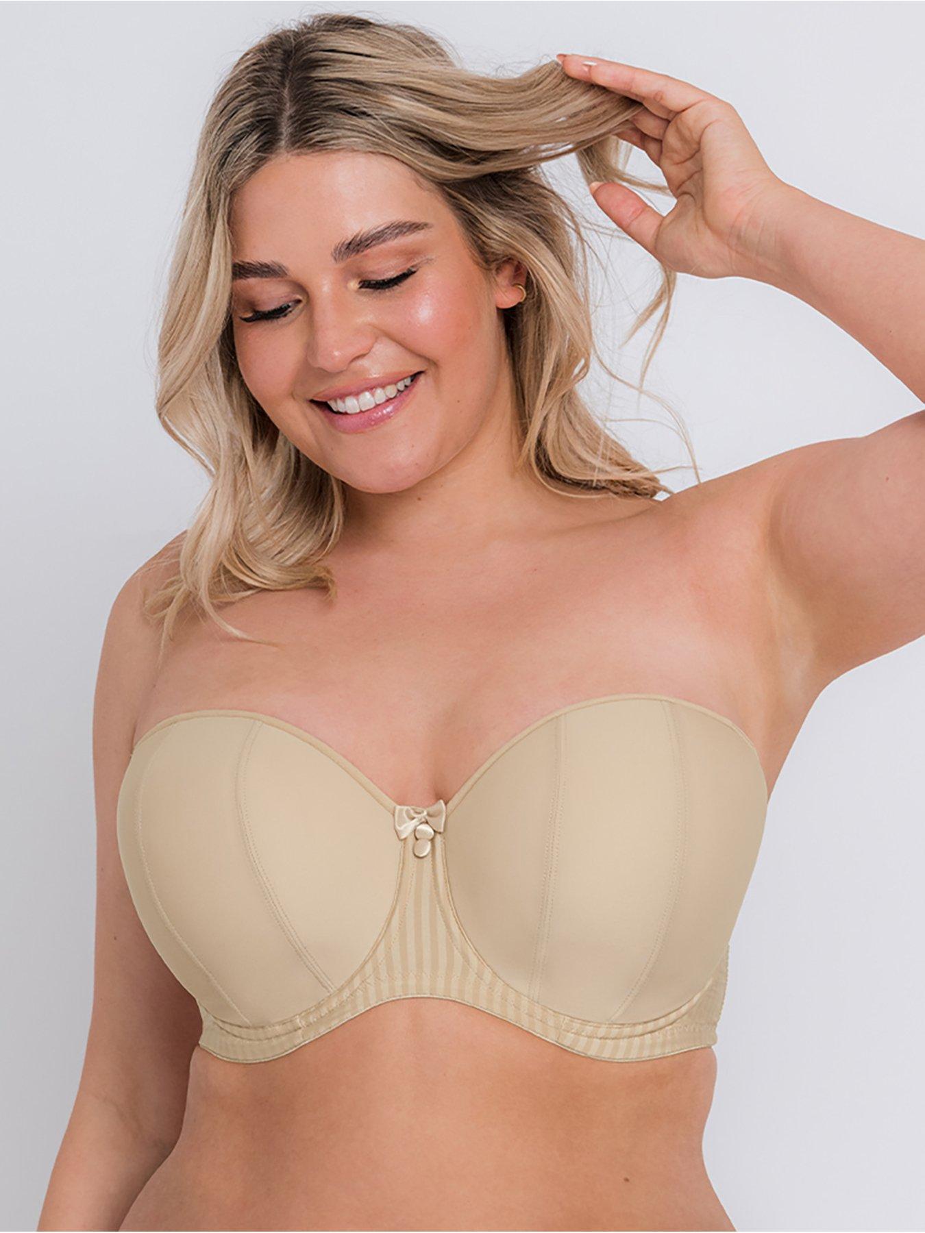 Curvy Kate Luxe Strapless Bra Pearl Ivory