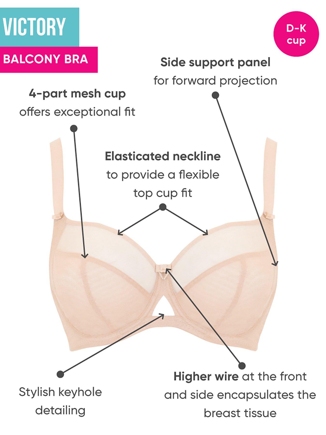 Fit Check] Curvy Kate - Victory Balconette - 44 F (UK)- straps too