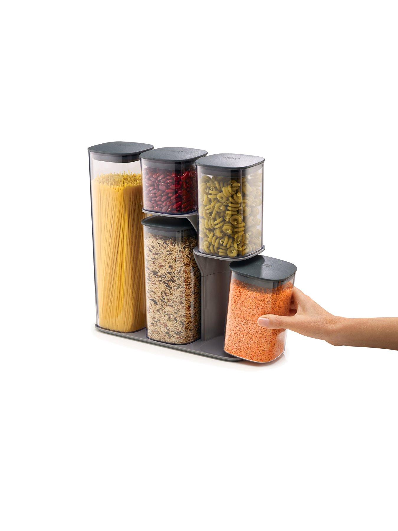 Image 3 of 5 of Joseph Joseph Podium 5-Piece Storage Jar Set with Stand