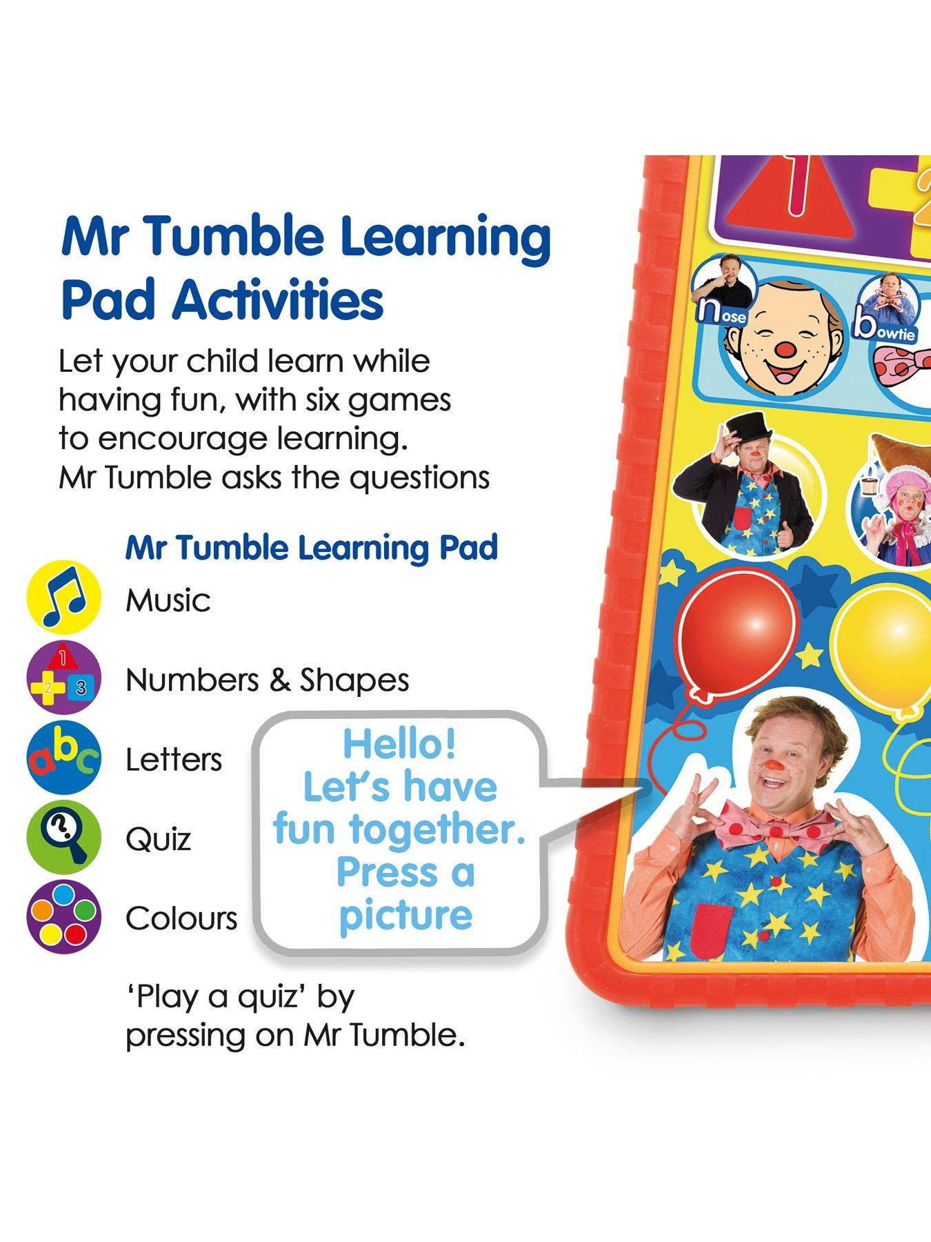 Mr Tumble Learning Pad Very Ireland