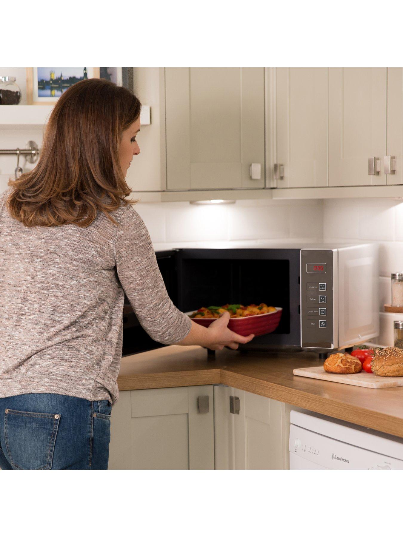 Image 5 of 5 of Russell Hobbs RHEM2301S EASI&nbsp;Digital Flatbed Microwave - Silver