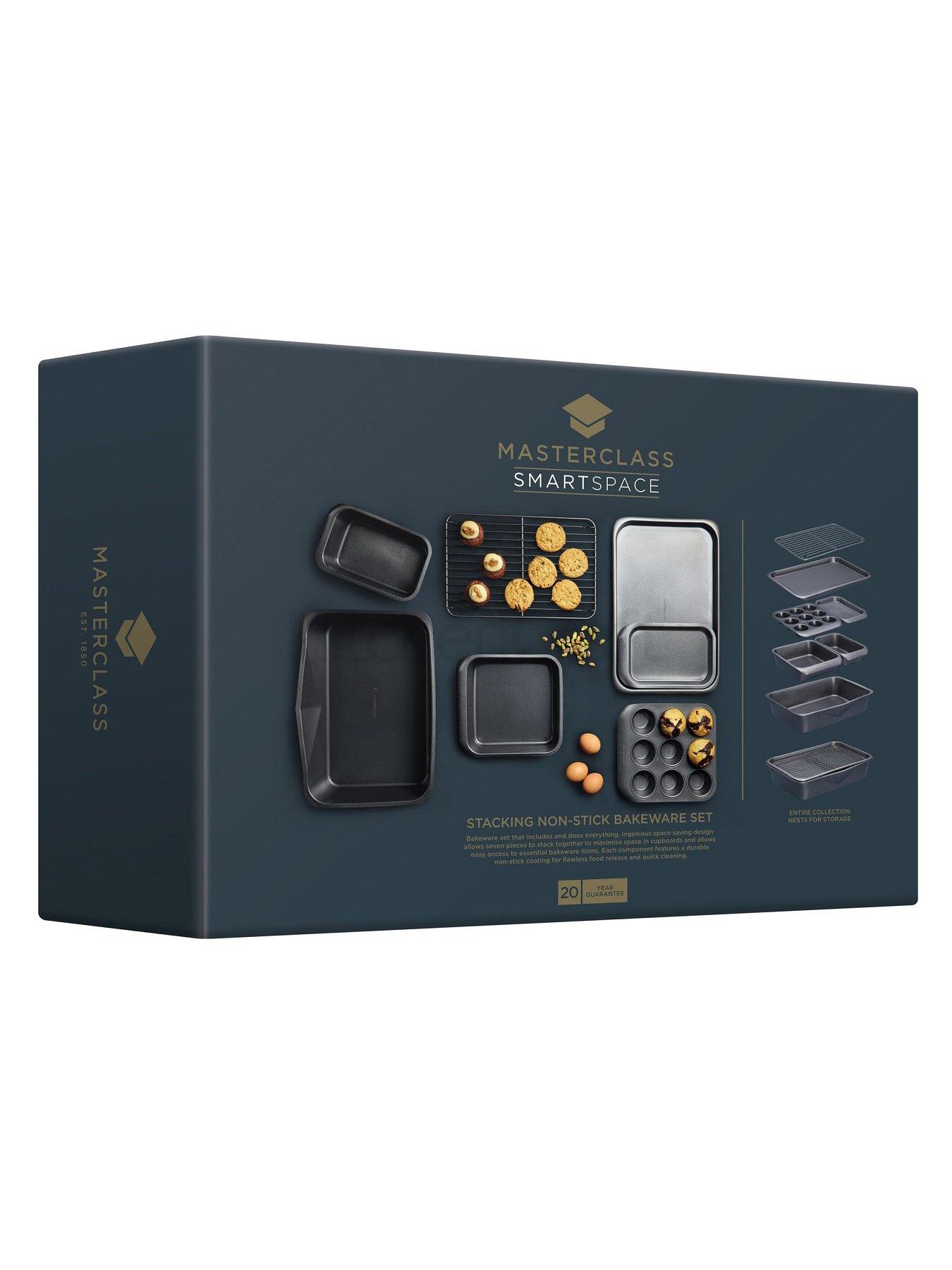 Image 4 of 4 of MasterClass Smart Space 7-Piece Stackable Non-Stick Bakeware Set