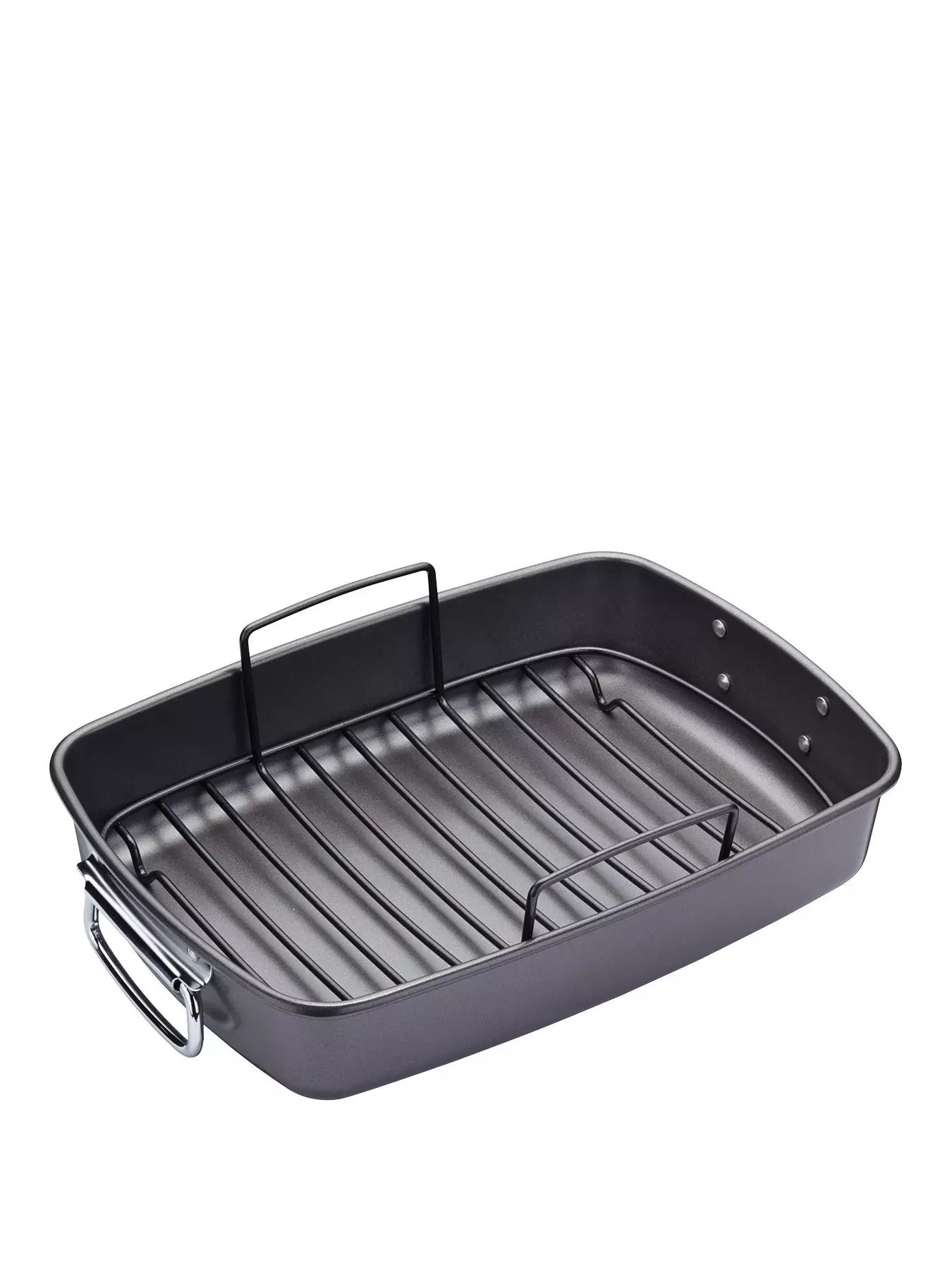 MasterClass Set of Non-Stick Large Roasting Pan, Baking Tray