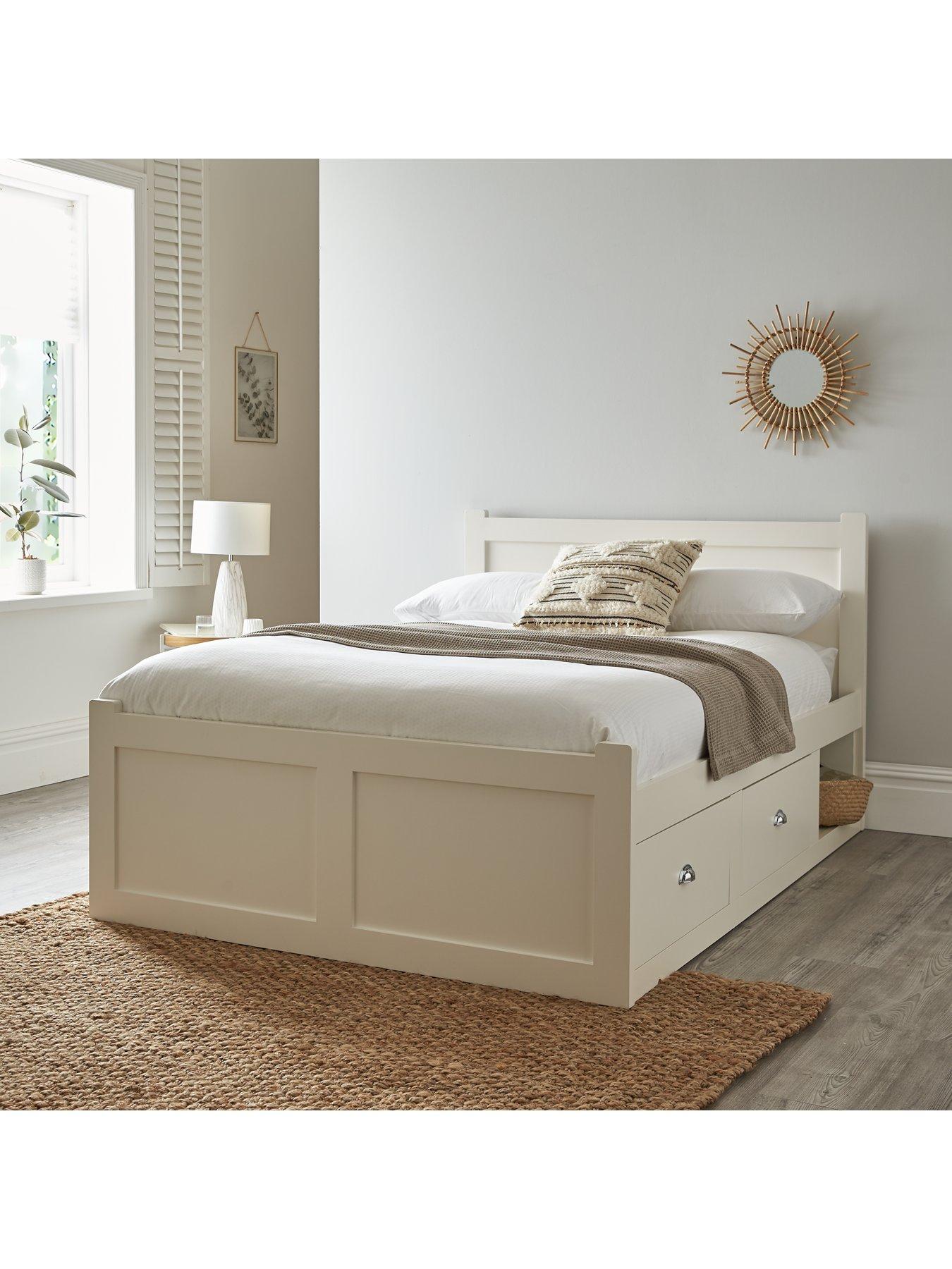 Image 1 of 6 of Very Home Geneva Bed Frame with Mattress Options (Buy and SAVE!) -&nbsp;FSC&reg; Certified