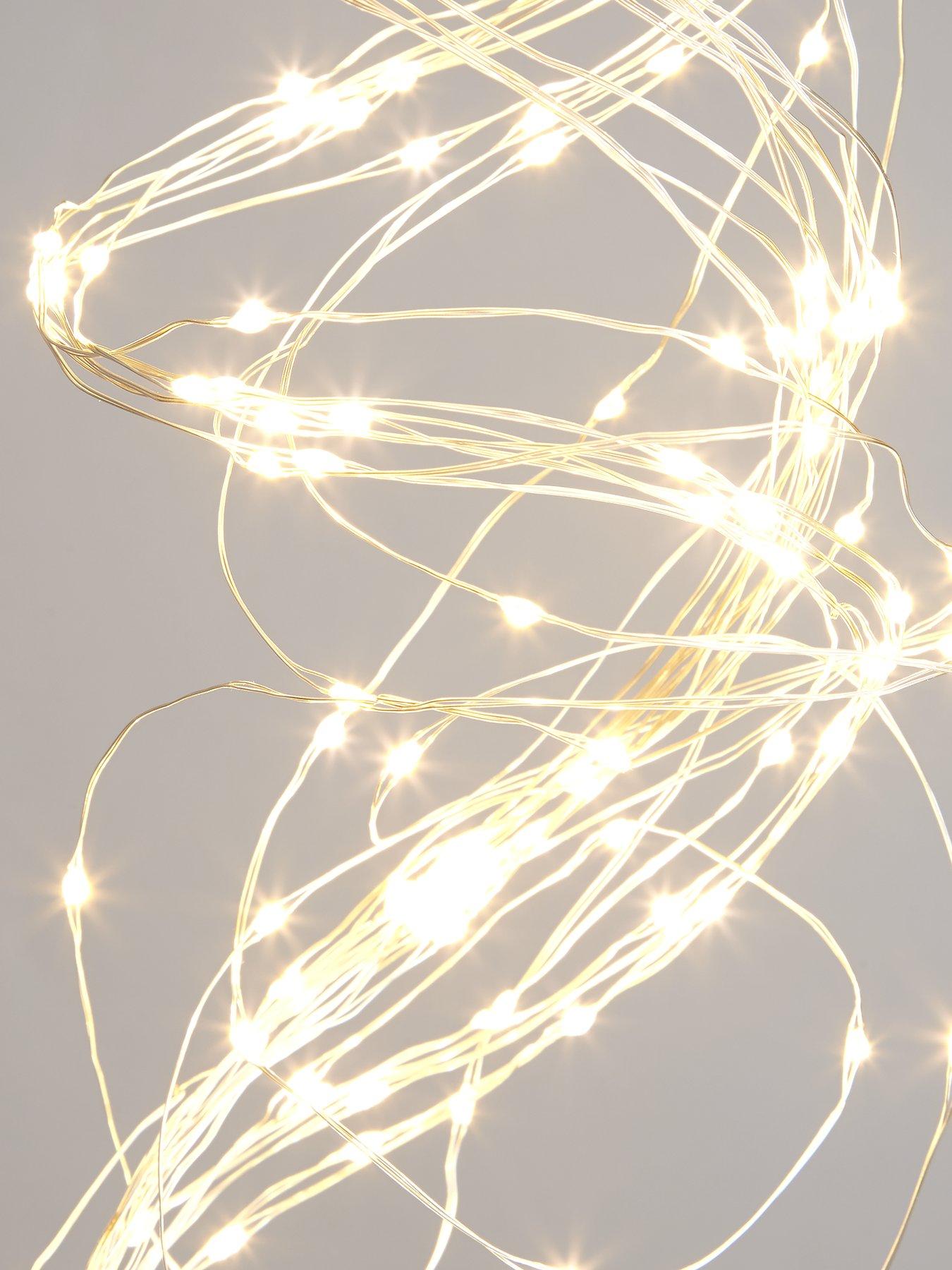Image 5 of 5 of Very Home 450 LED Copper Horsetail Christmas Tree Lights