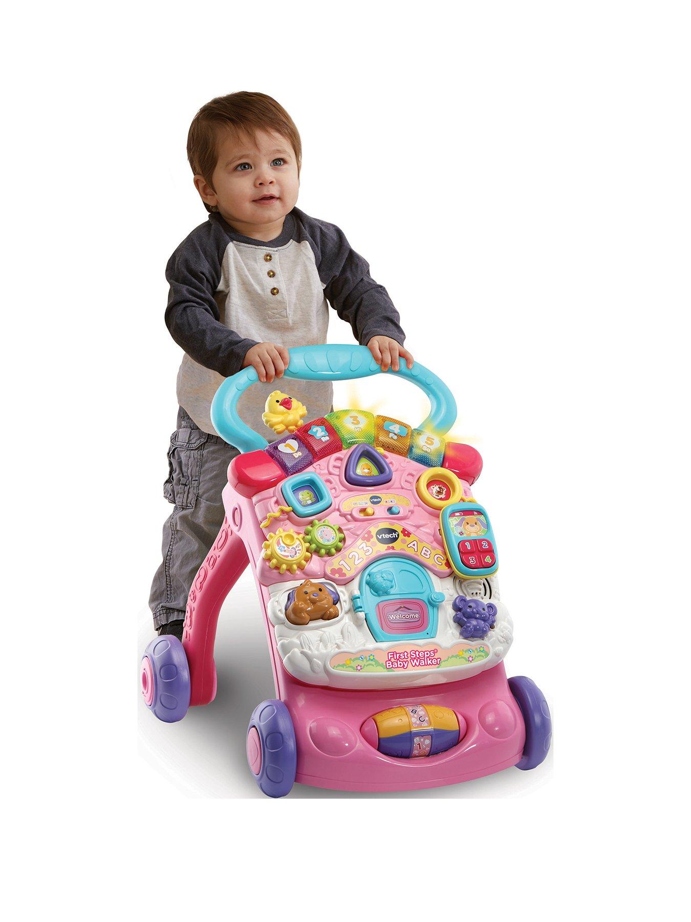 Image 2 of 6 of VTech First Steps Baby Walker - Pink