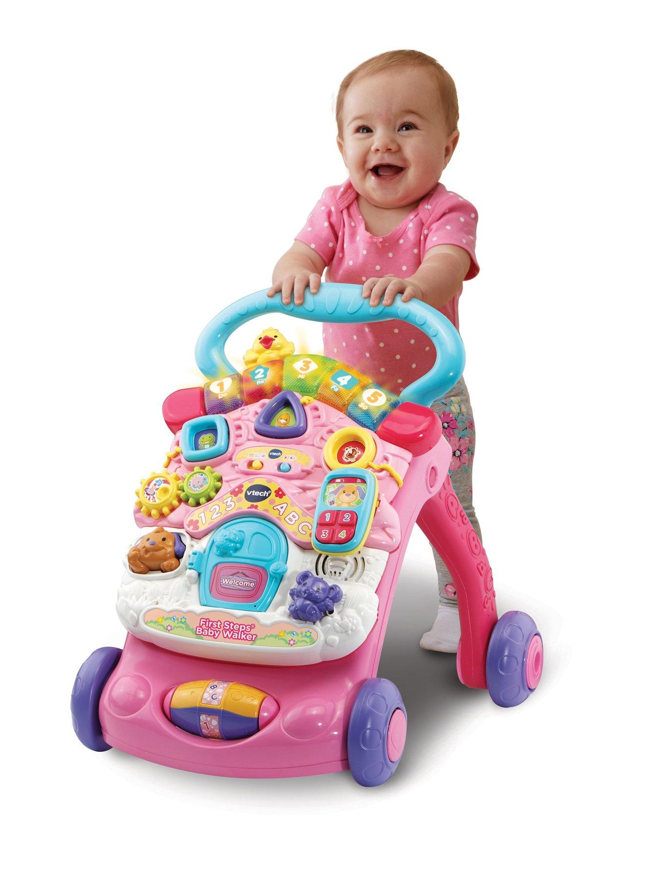 Image 4 of 6 of VTech First Steps Baby Walker - Pink