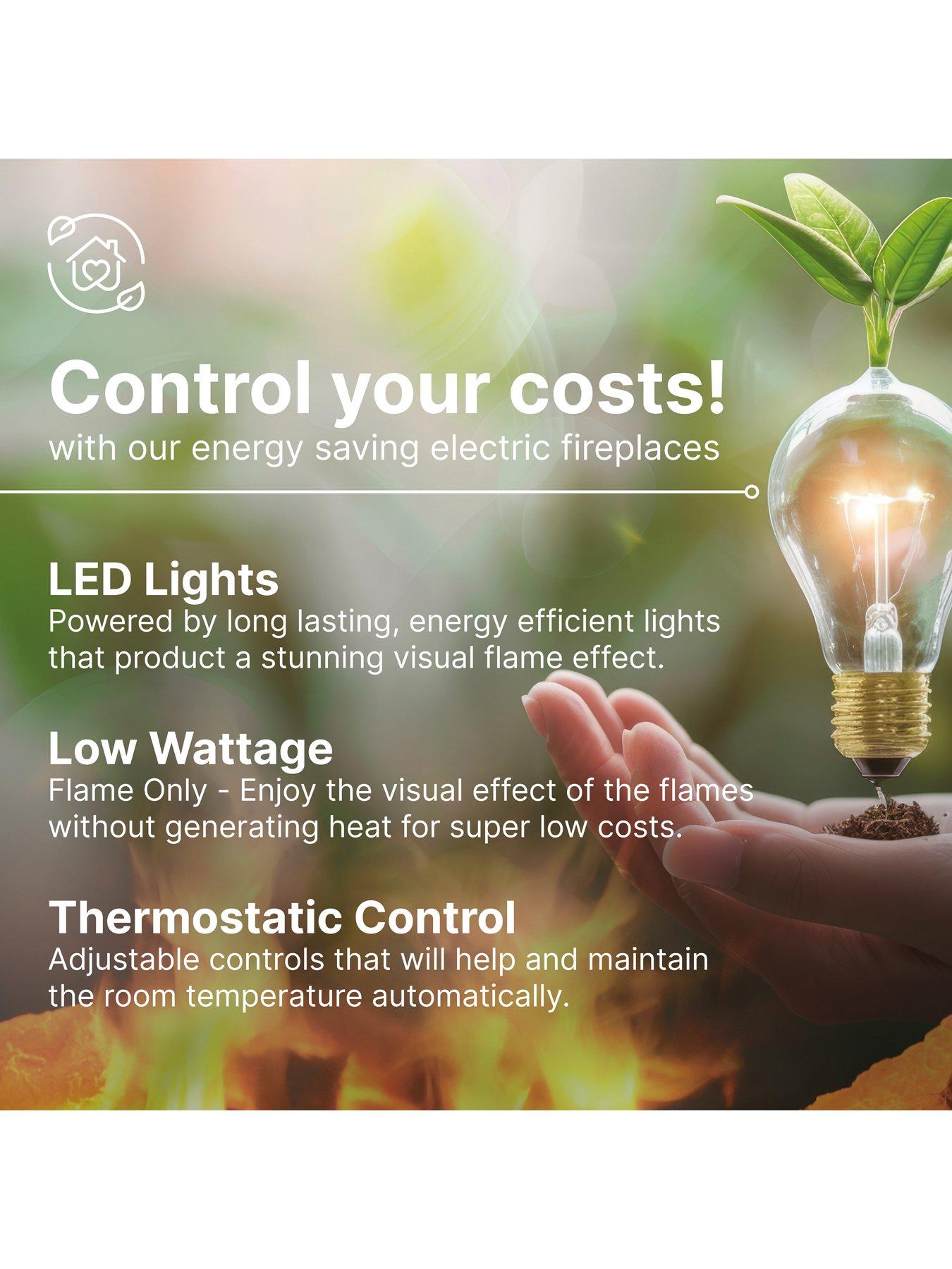 Image 4 of 7 of Dimplex Club Optiflame Electric Stove Fire