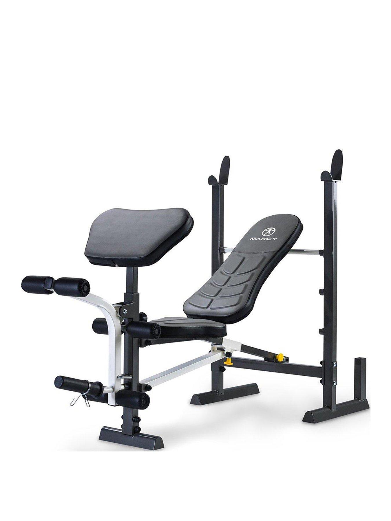 Marcy Folding Standard Weight Bench with Rack Very Ireland