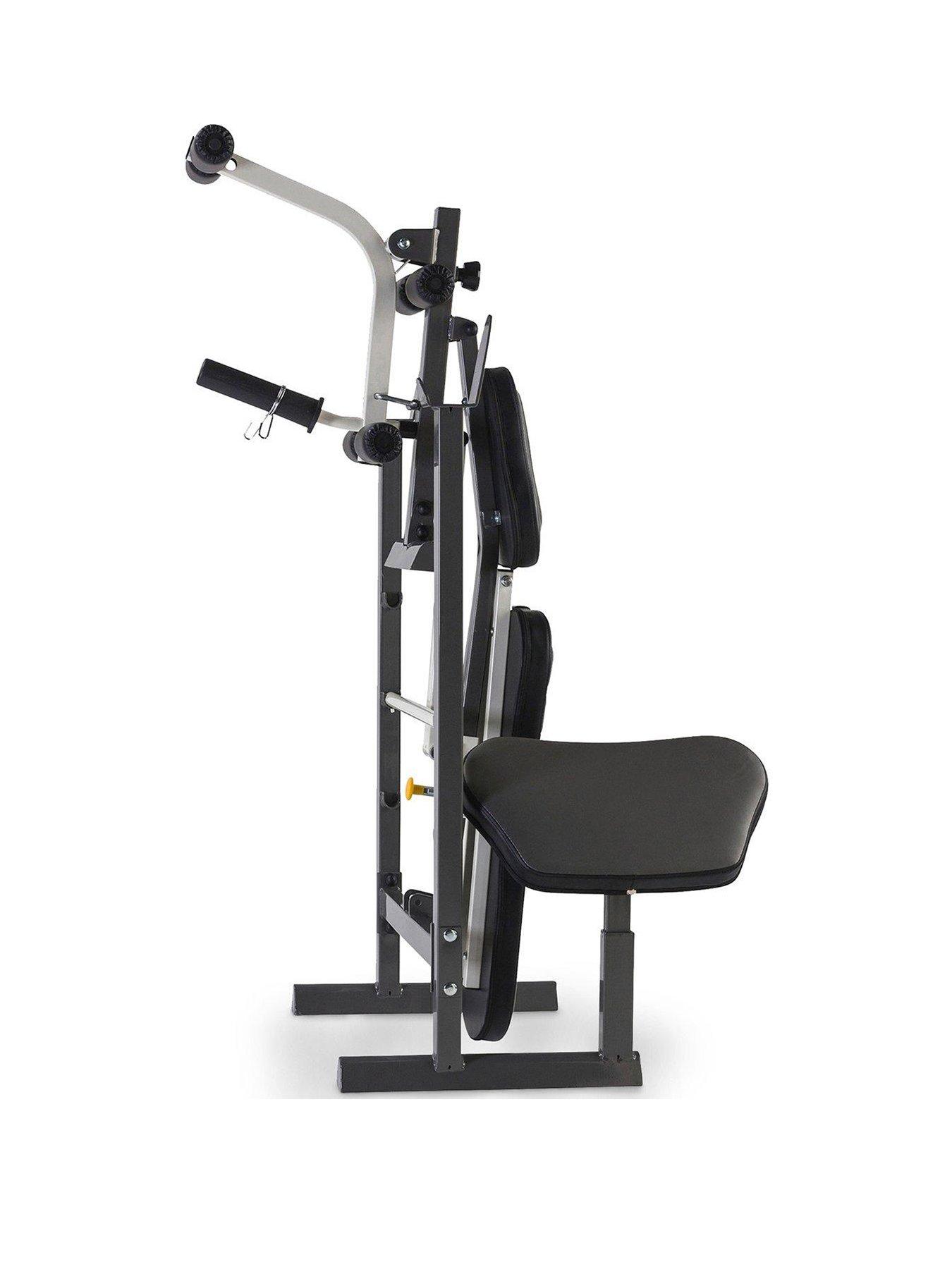 Image 2 of 5 of Marcy Folding Standard Weight Bench with Rack