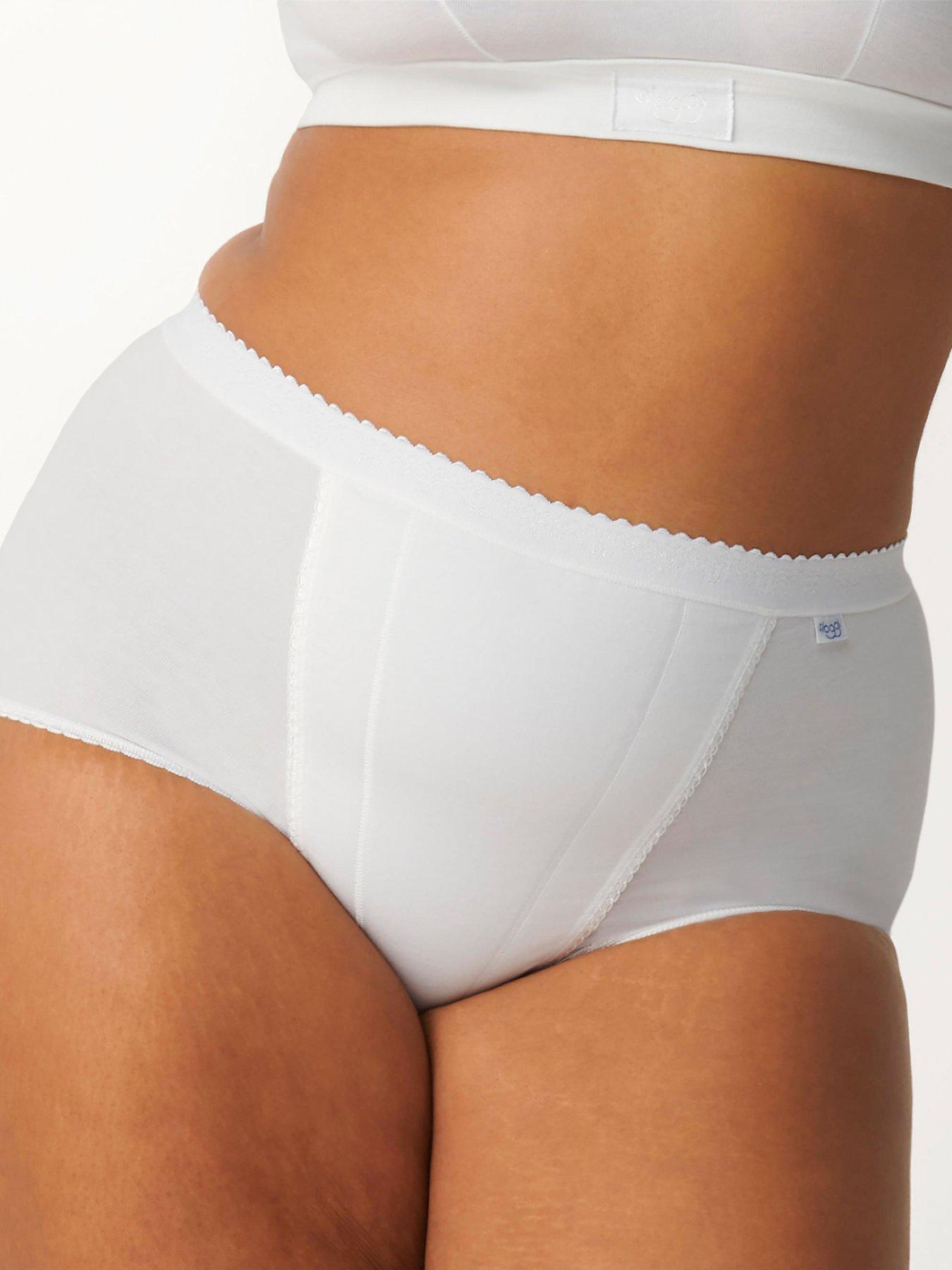 undefined Sloggi 2 Pack Control Maxi Brief - White