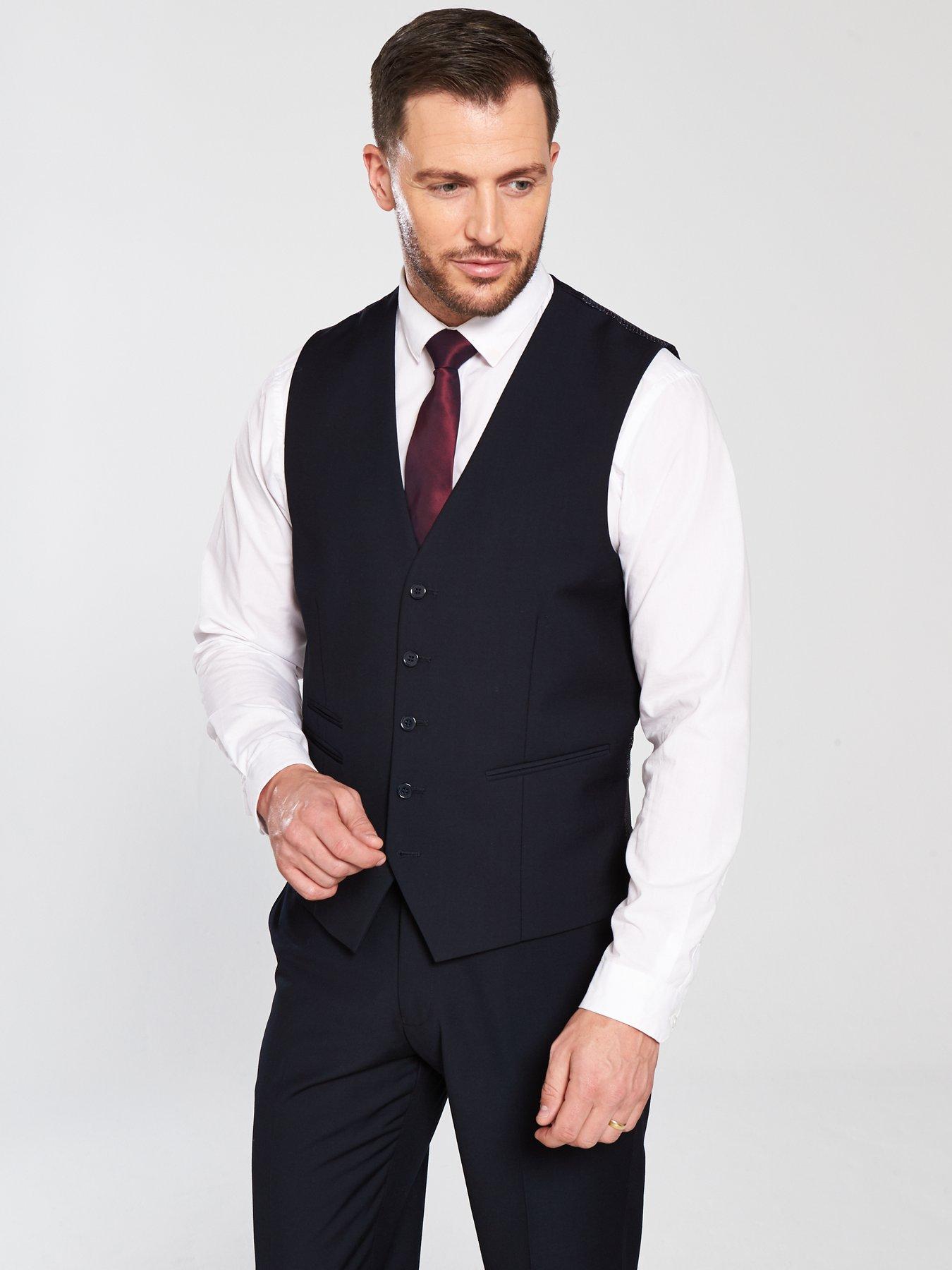 skopes-madrid-standard-waistcoat-navyfront