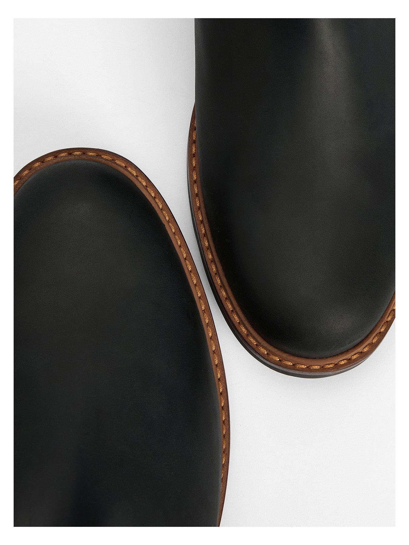 barbour-farsley-chelsea-boot-blackoutfit