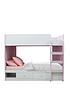 very-home-peyton-storage-bunk-bed-with-mattress-options-buy-and-save-whitepinkback