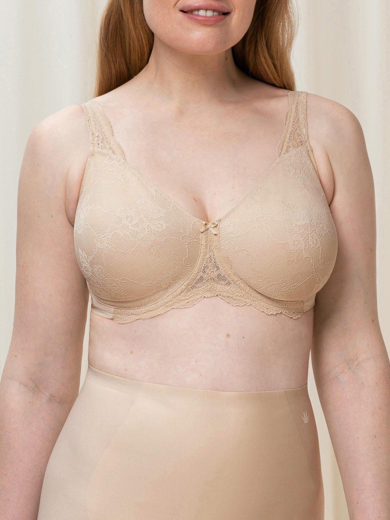 Triumph Contouring Sensation Minimiser Bra - Nude