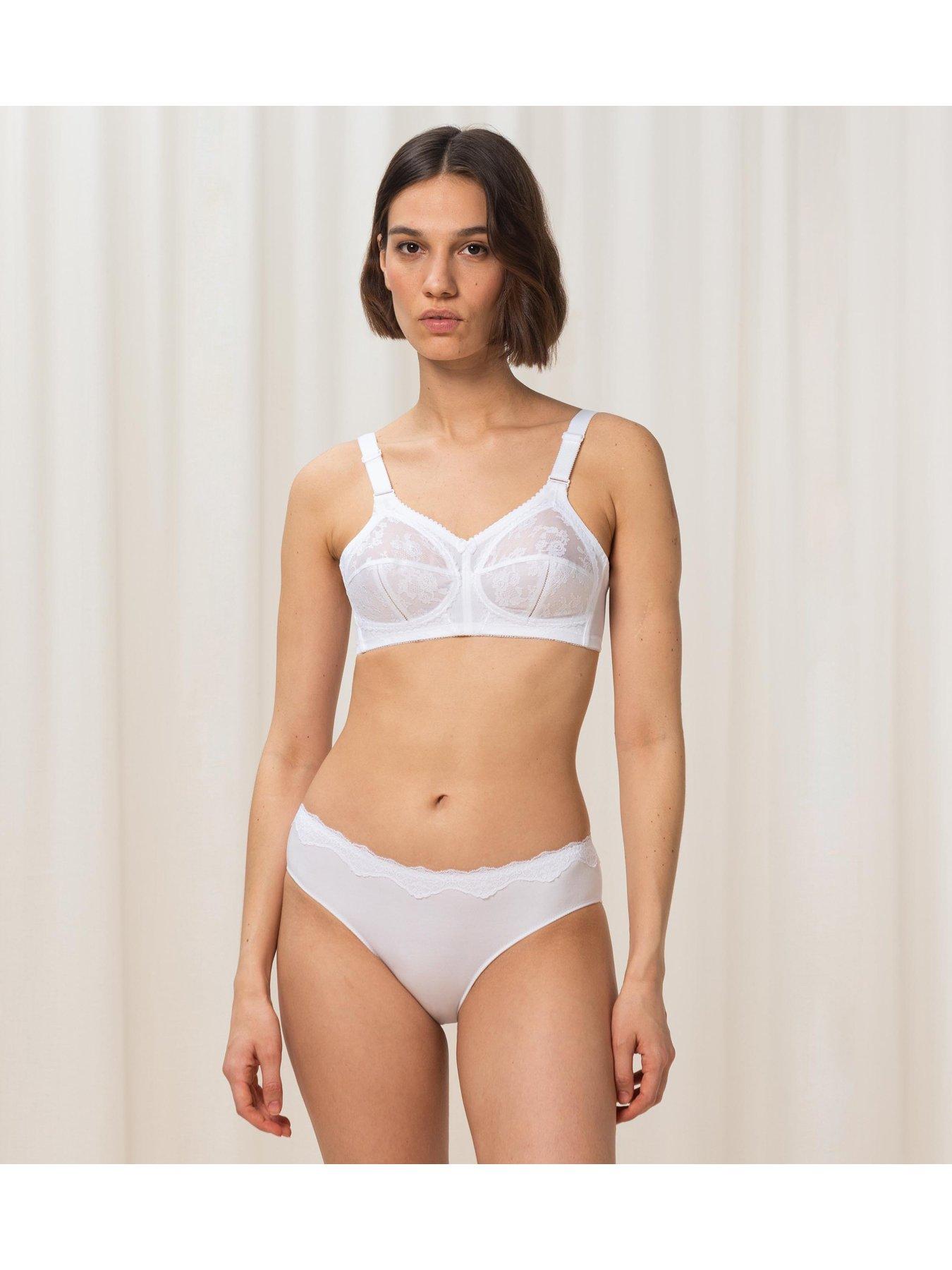Image 3 of 6 of Triumph Doreen Non Wired Support&nbsp;Bra - White